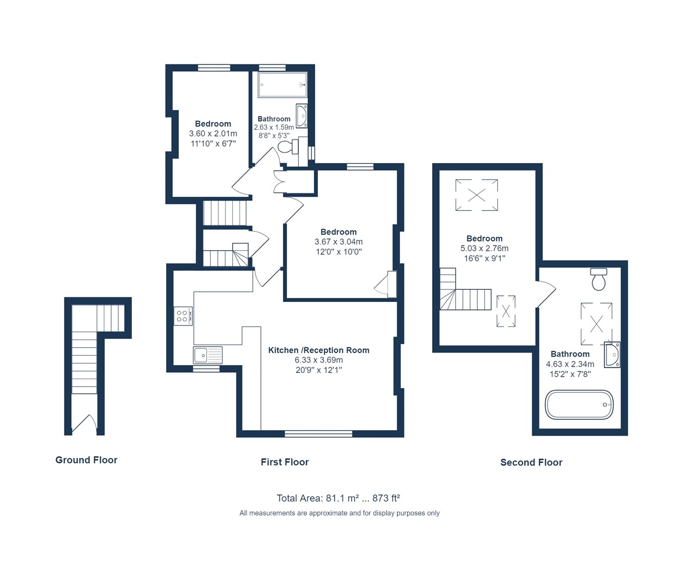 Carholme Road, Forest Hill, London SE23, 3 bedroom flat for sale