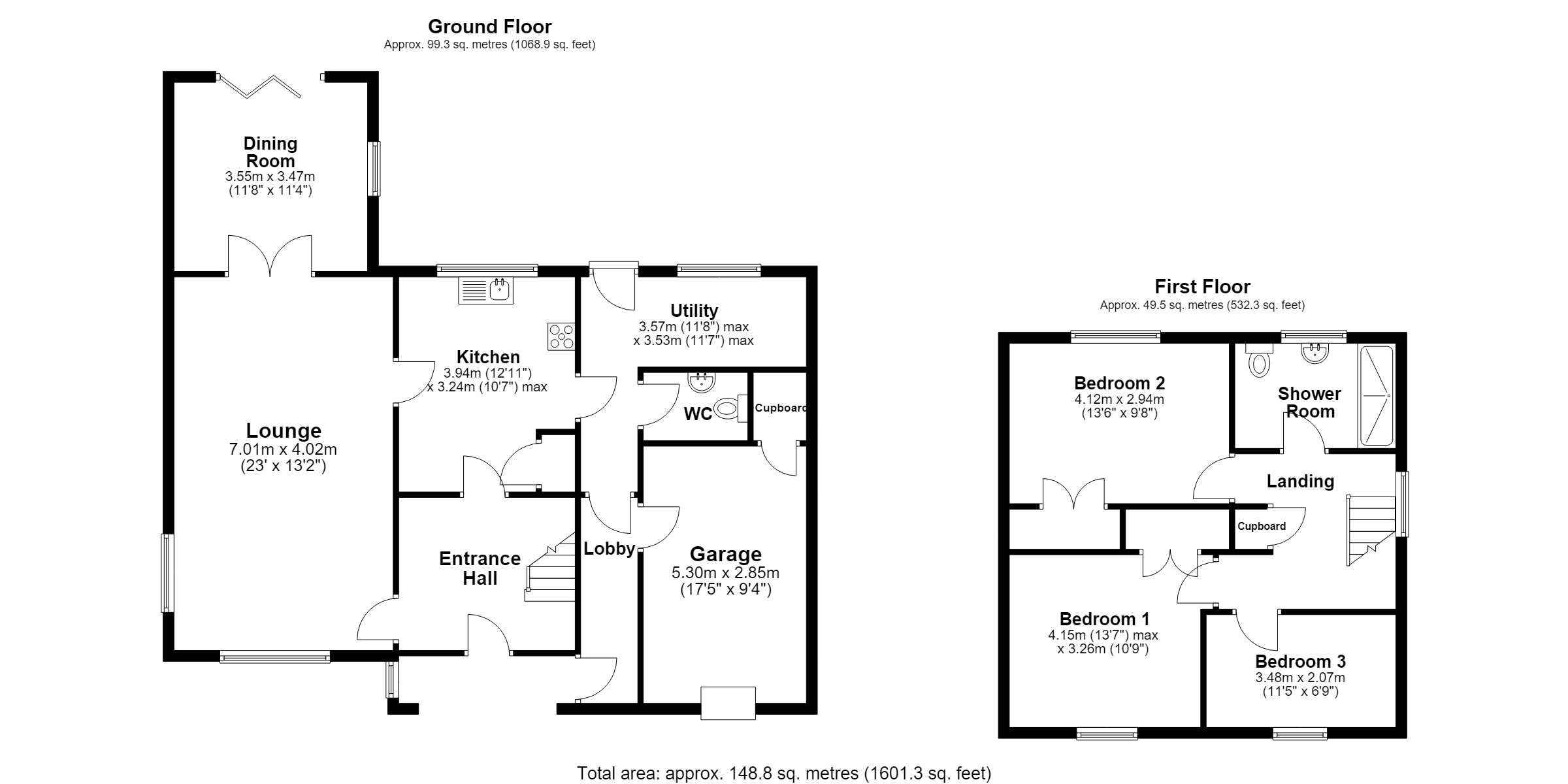 2, Clifton Wood, Suffolk floorplan