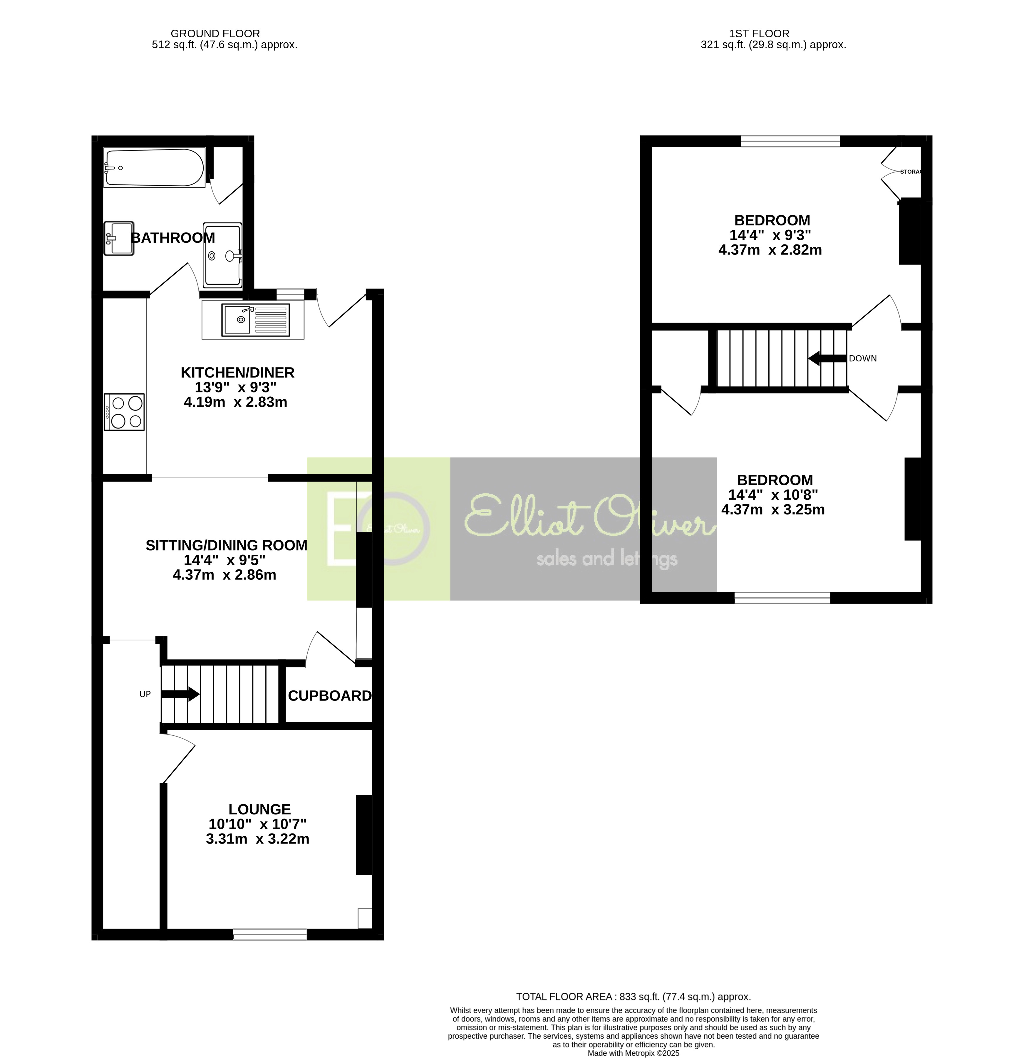 5, Albert Street, Cheltenham floorplan