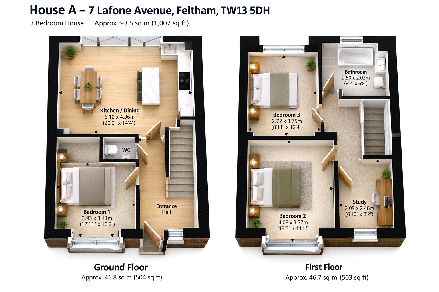 7, Lafone Avenue, Greater London floorplan