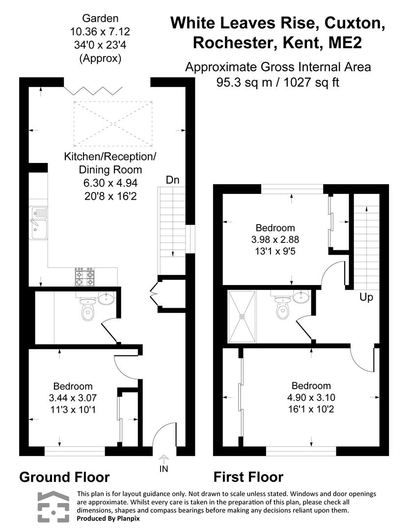 11a, White Leaves Rise, Rochester floorplan