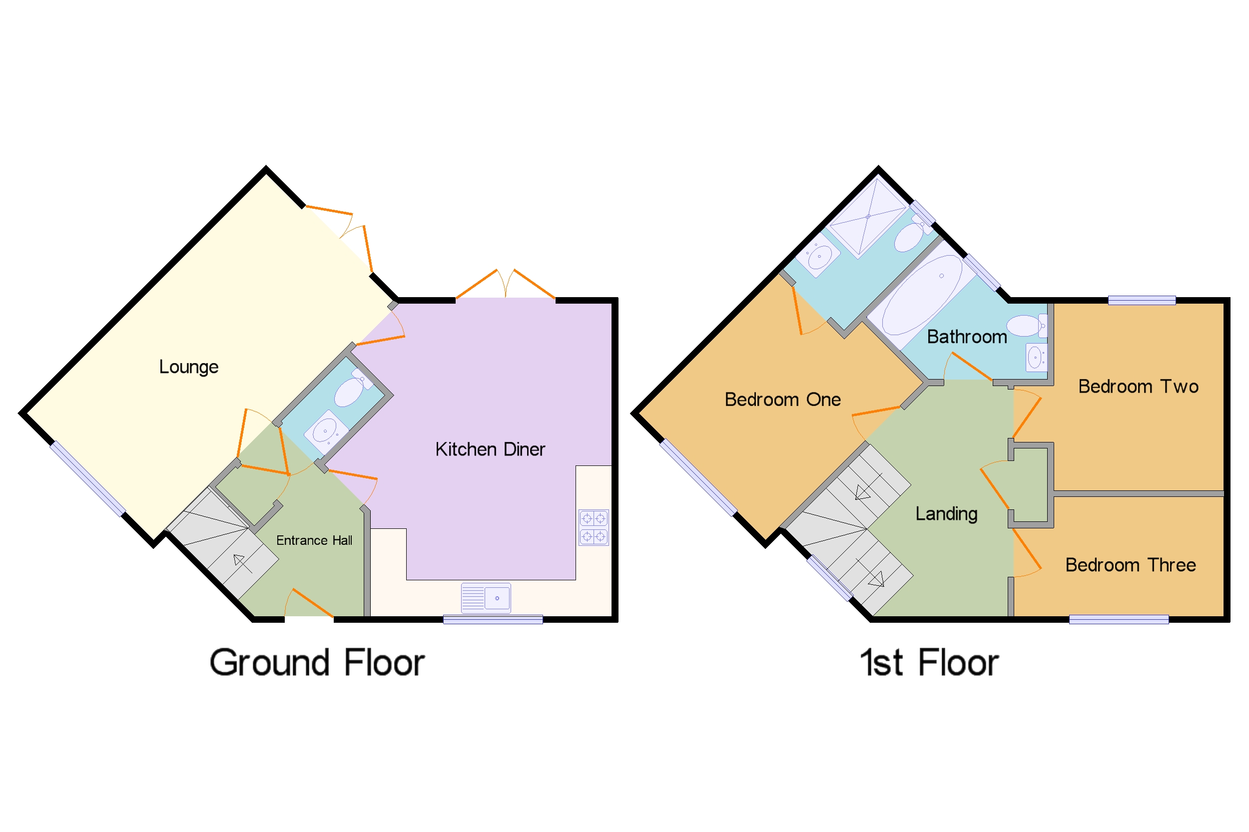 3 bed semidetached house for sale in Abbott Way, Whetstone, Leicester