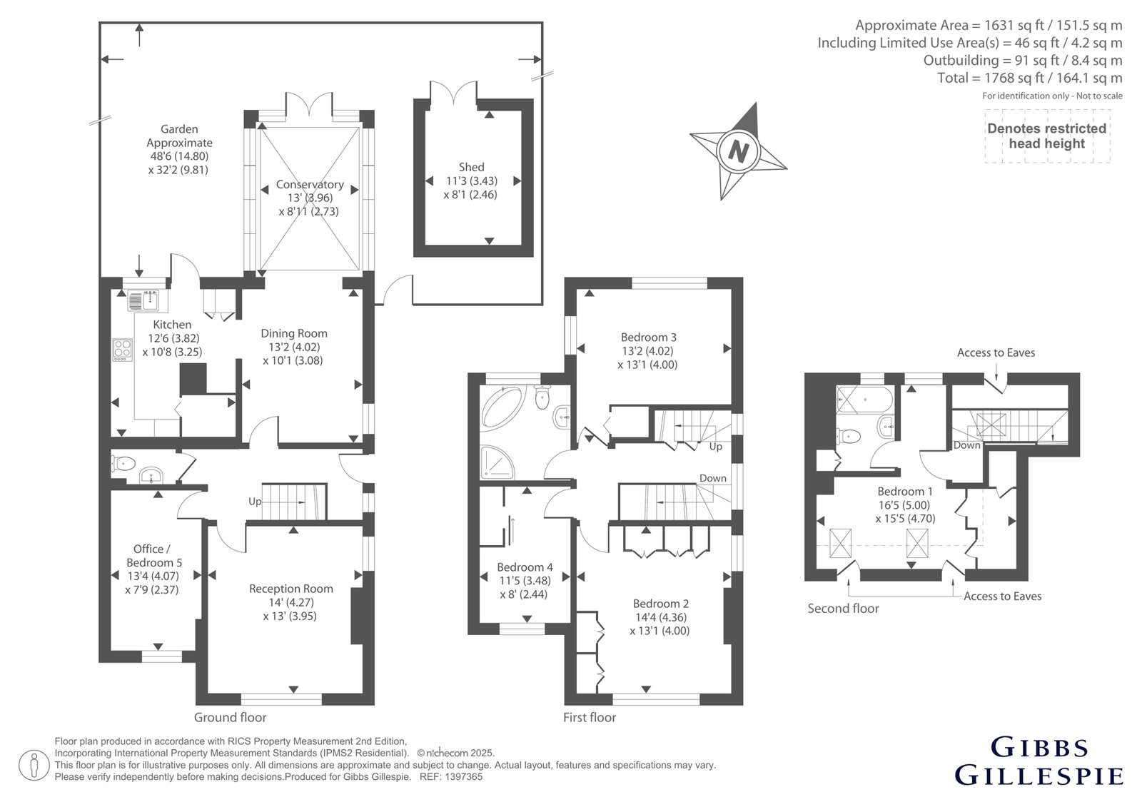 5, Hill Lane, Middlesex floorplan