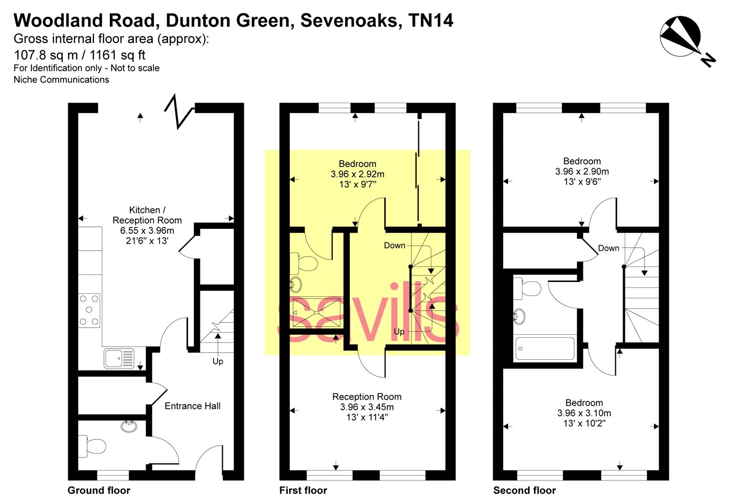 5, Woodland Road, Sevenoaks floorplan