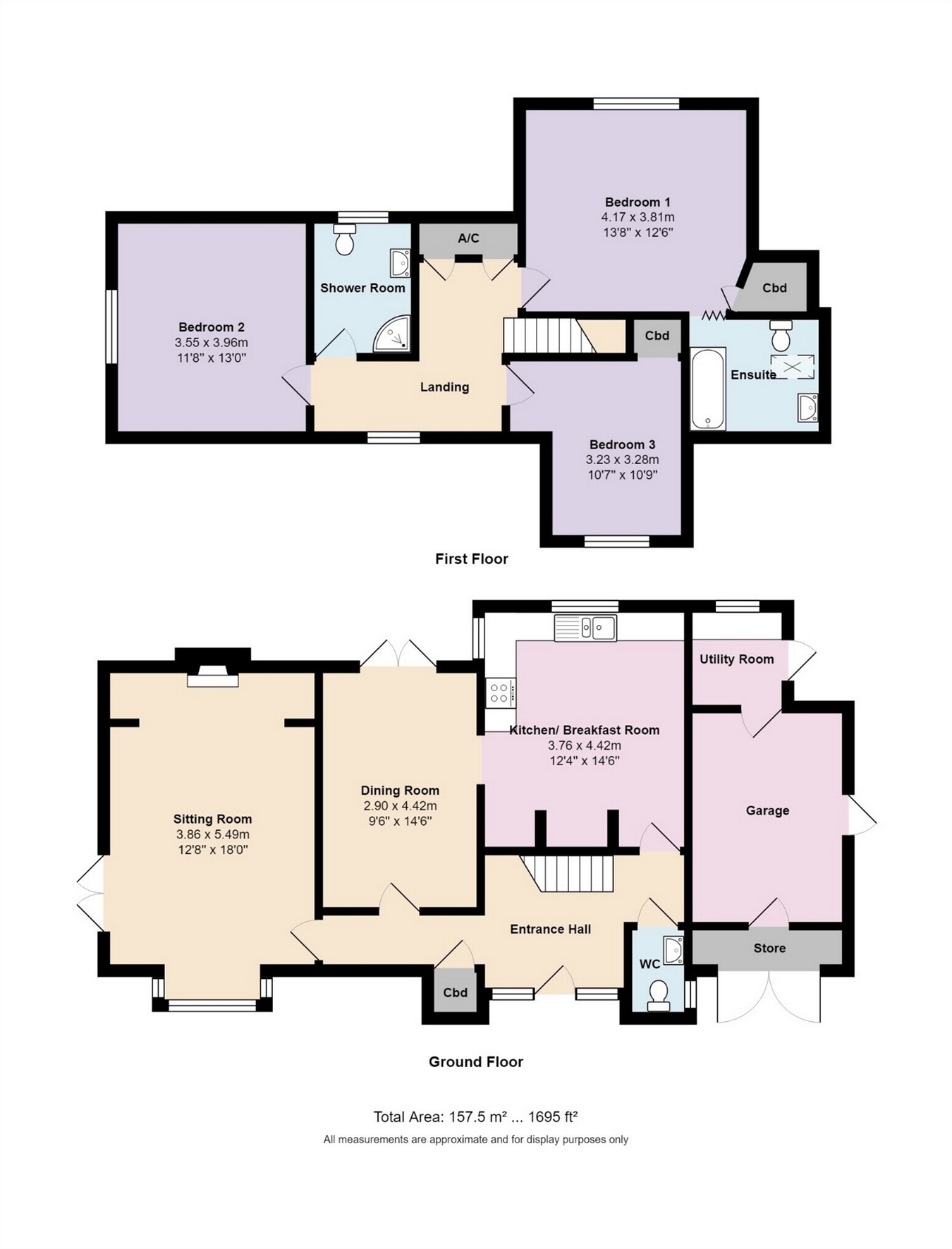 York Road, Broadstone, Dorset BH18, 3 bedroom detached house for sale