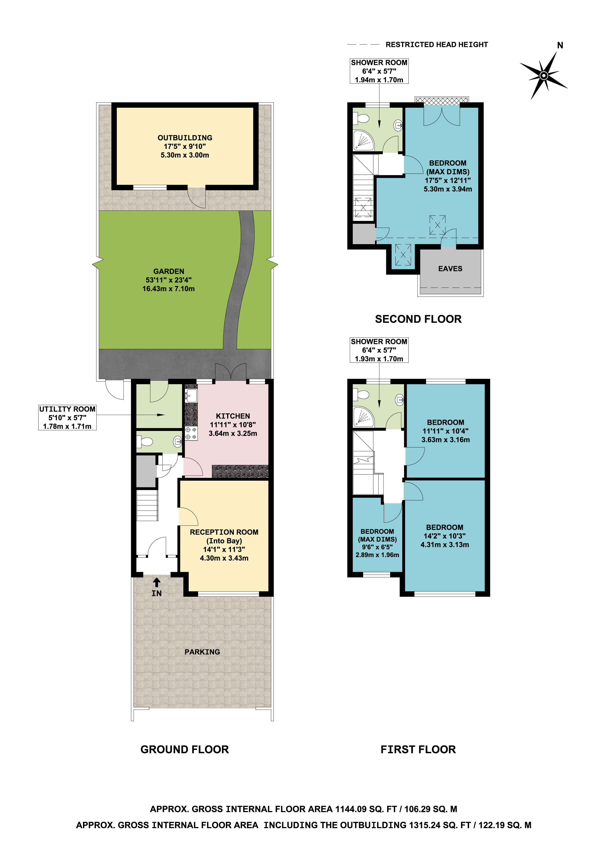 33, Drew Gardens, Greenford floorplan