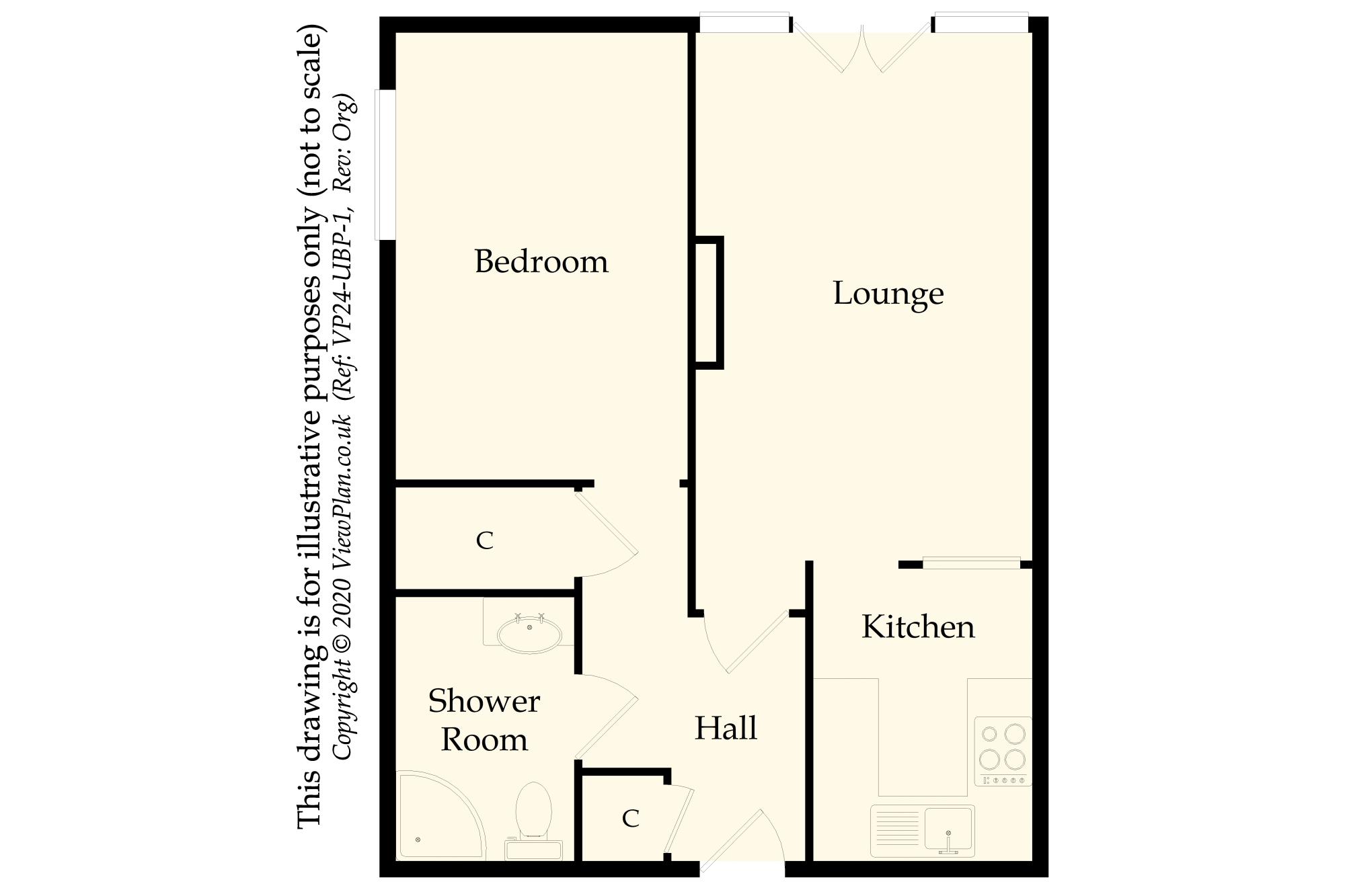 12 Bridgeman Court,, Bridgeman Road, Penarth floorplan