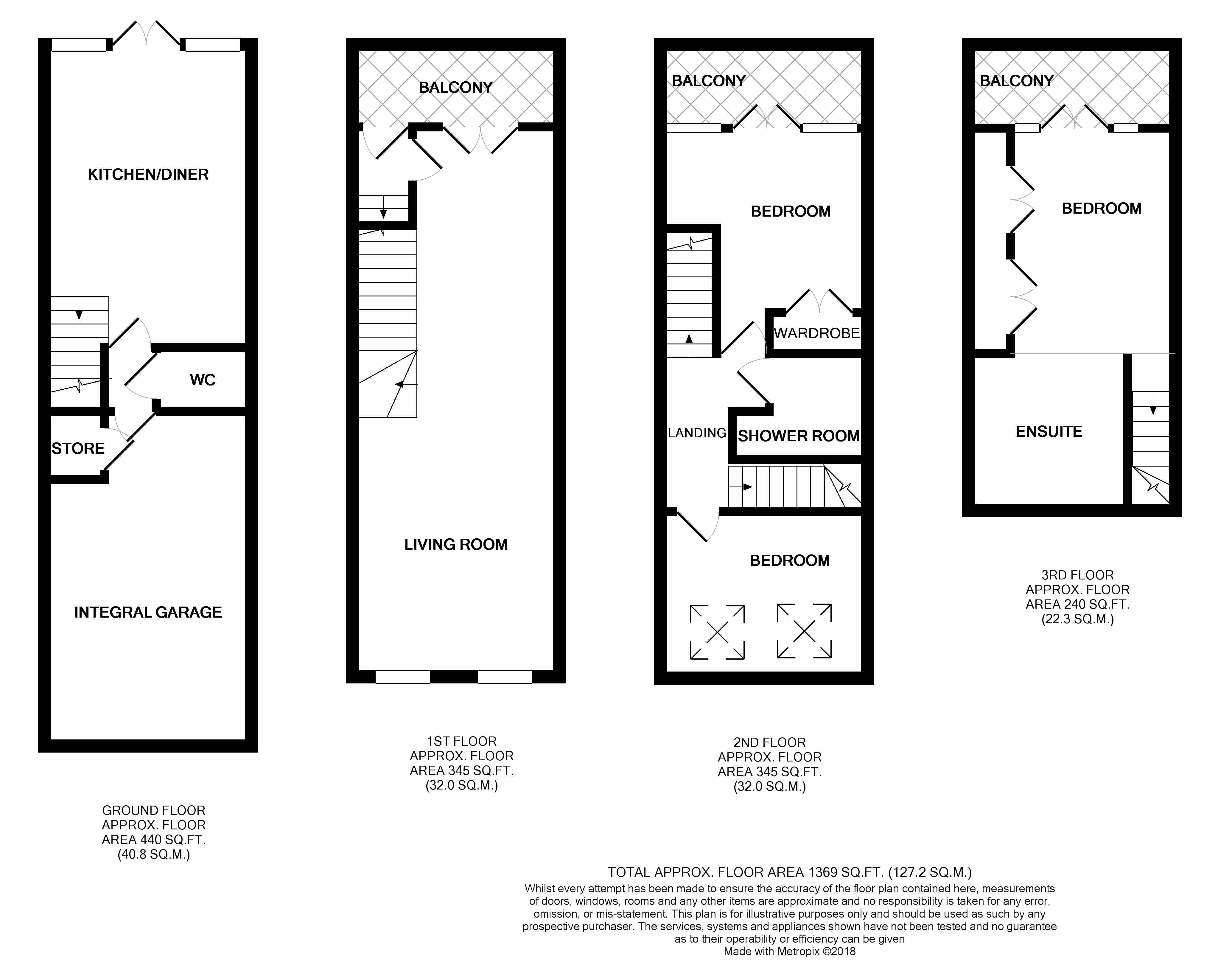 154, Earle Street, Crewe floorplan