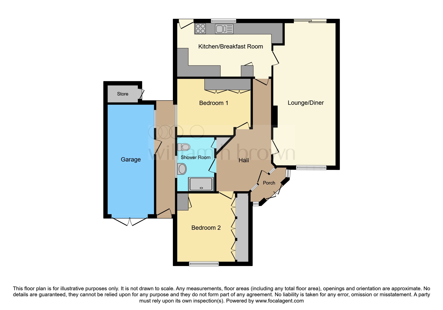 11a, Wayside Drive, Leicester floorplan