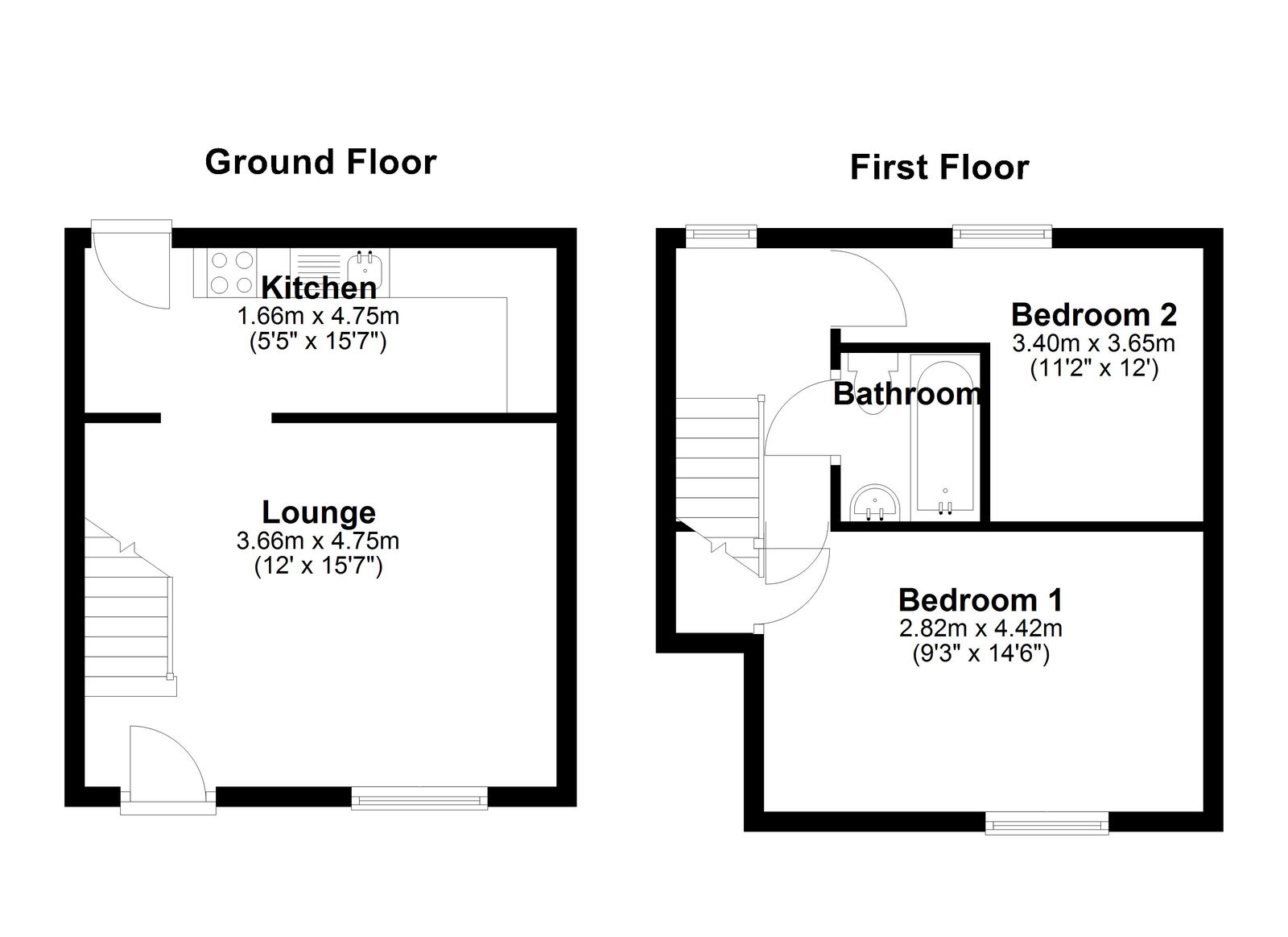 2, South View, Plymouth floorplan
