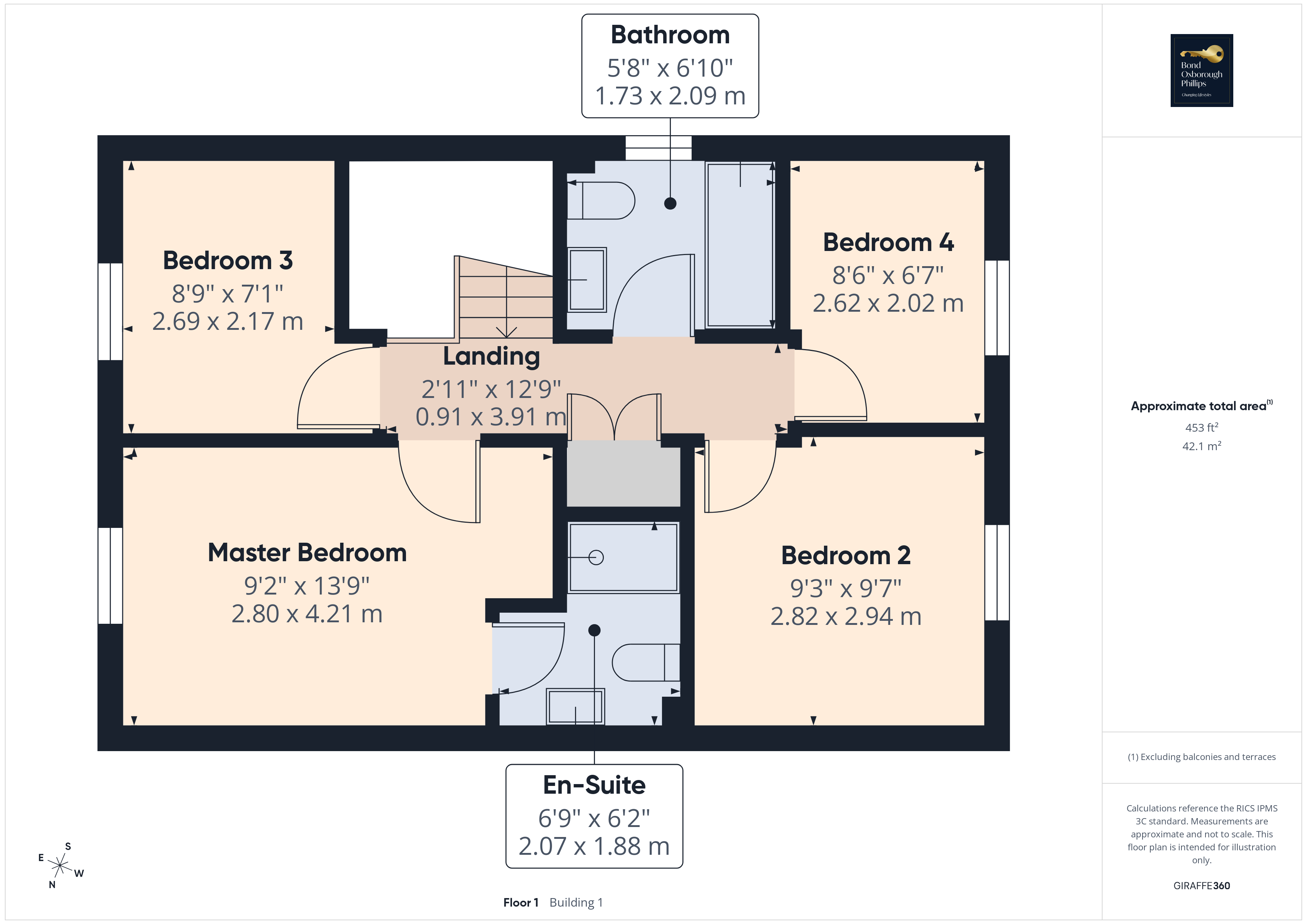 14, Coombe Lane, Okehampton floorplan