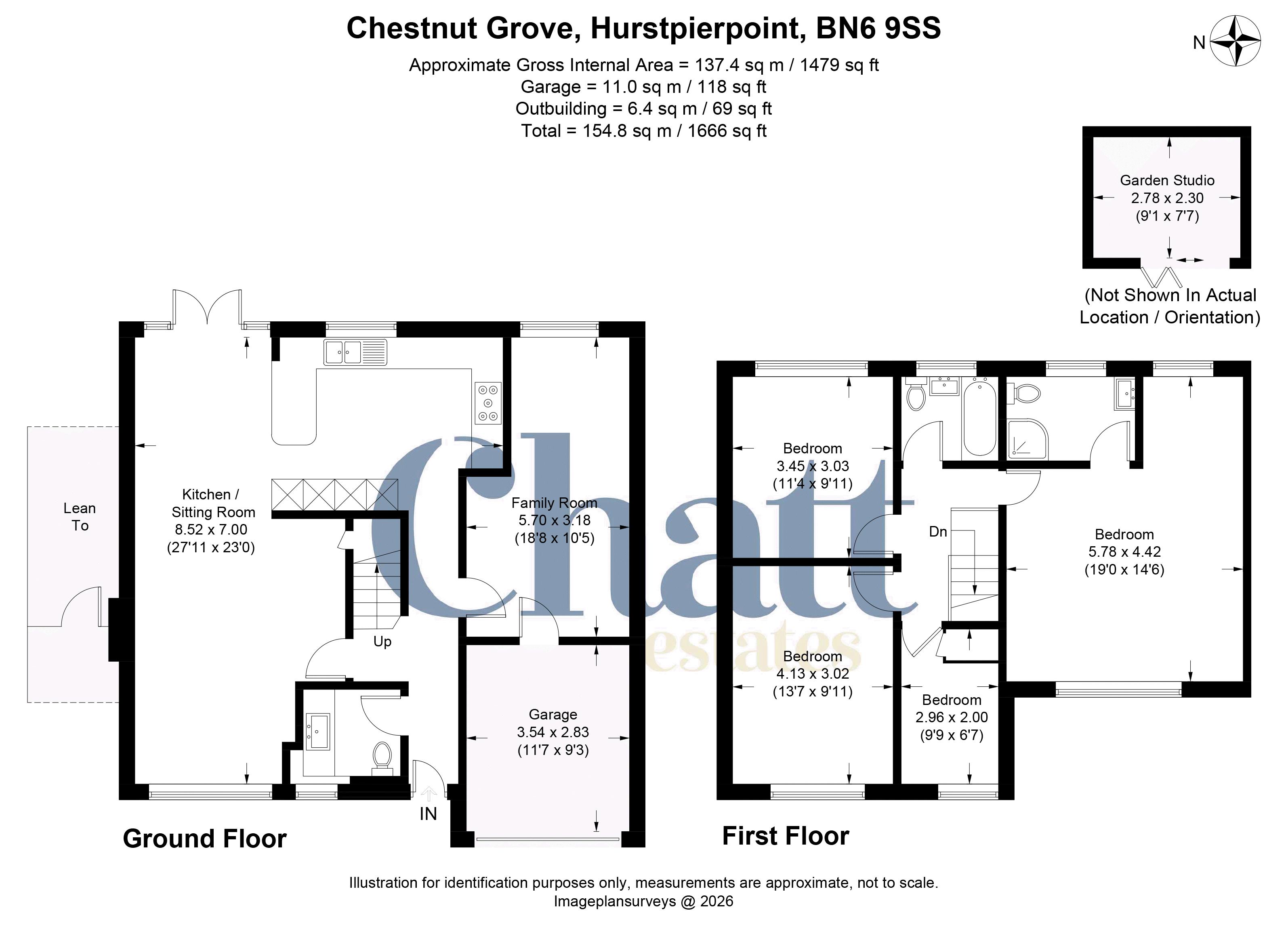 10, Chestnut Grove, Hassocks floorplan
