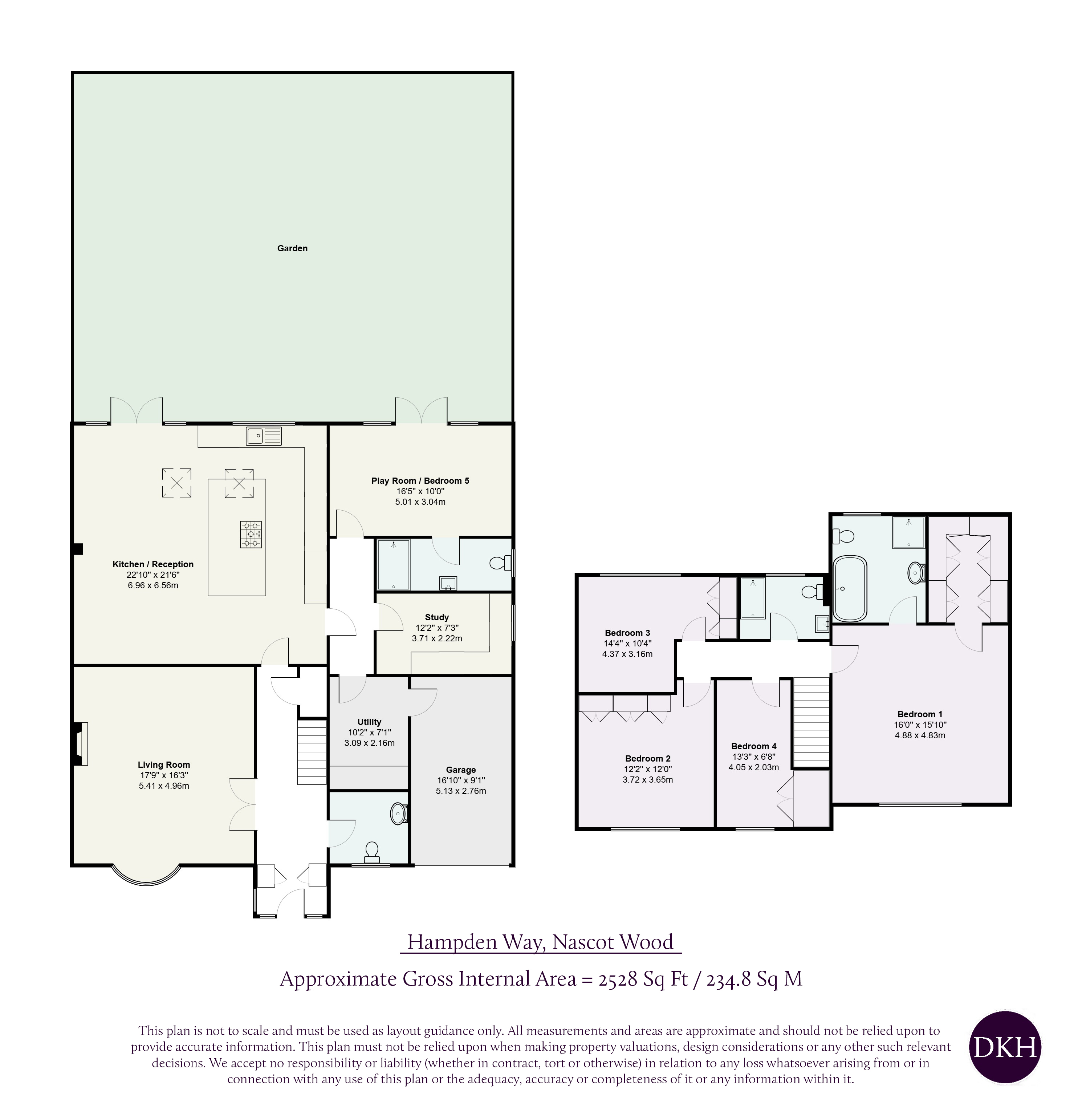 11, Hampden Way, Hertfordshire floorplan
