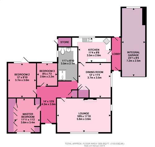 3 Bedrooms Detached bungalow for sale in High Street, Graveley, St Neots, Cambridgeshire PE19