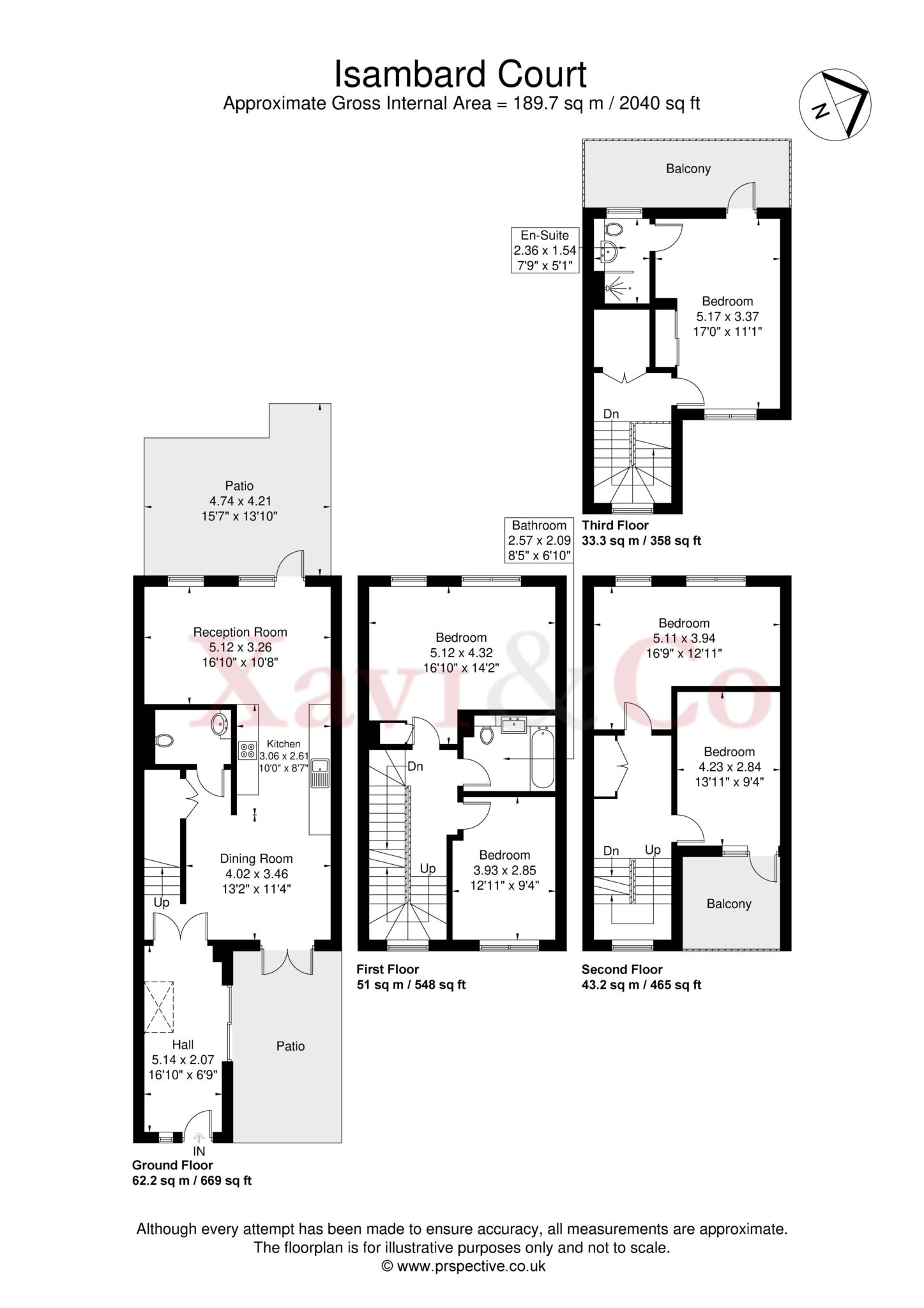 61, Isambard Court, Brentford floorplan