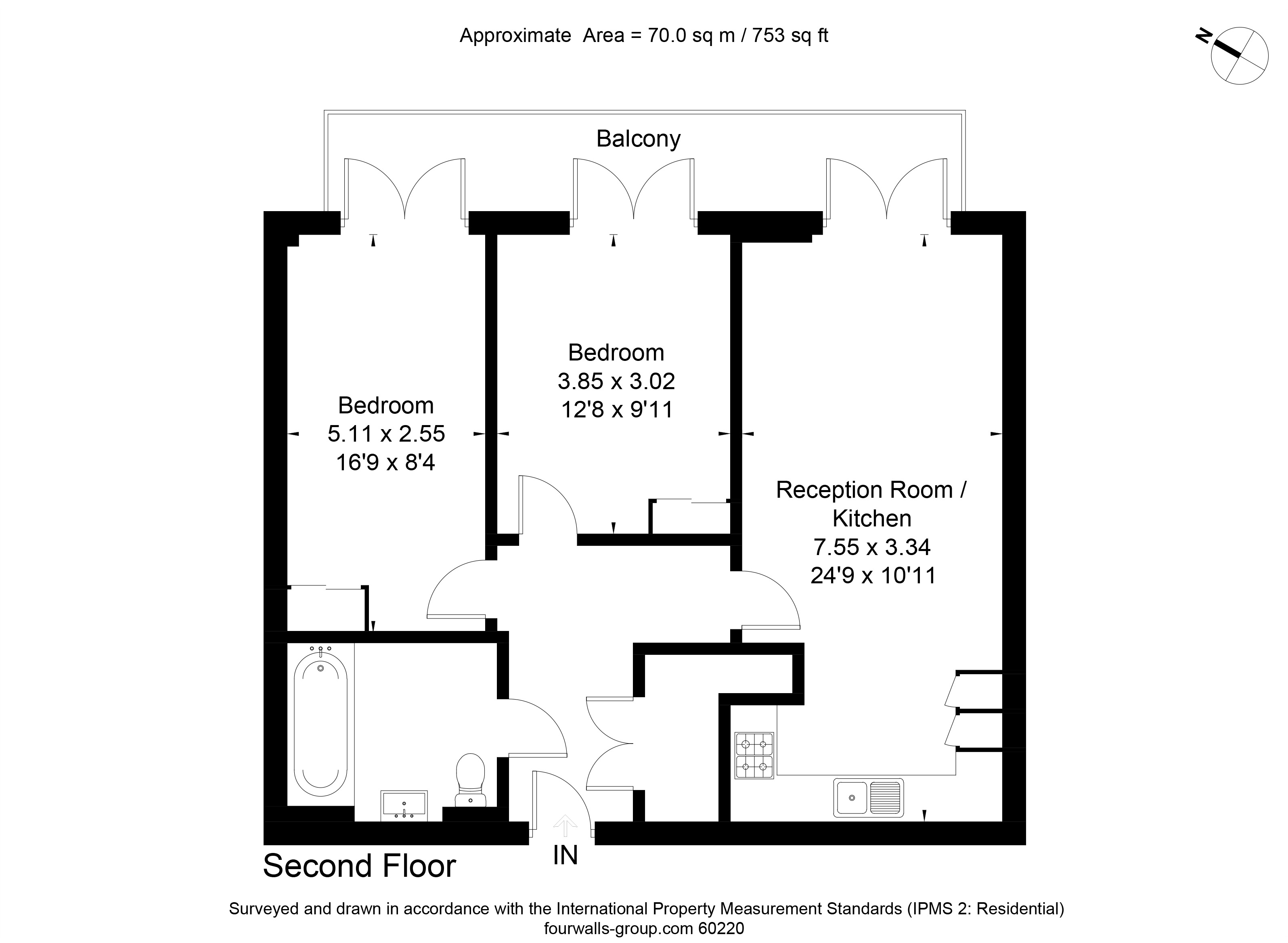 52 Holloway Road, London floorplan