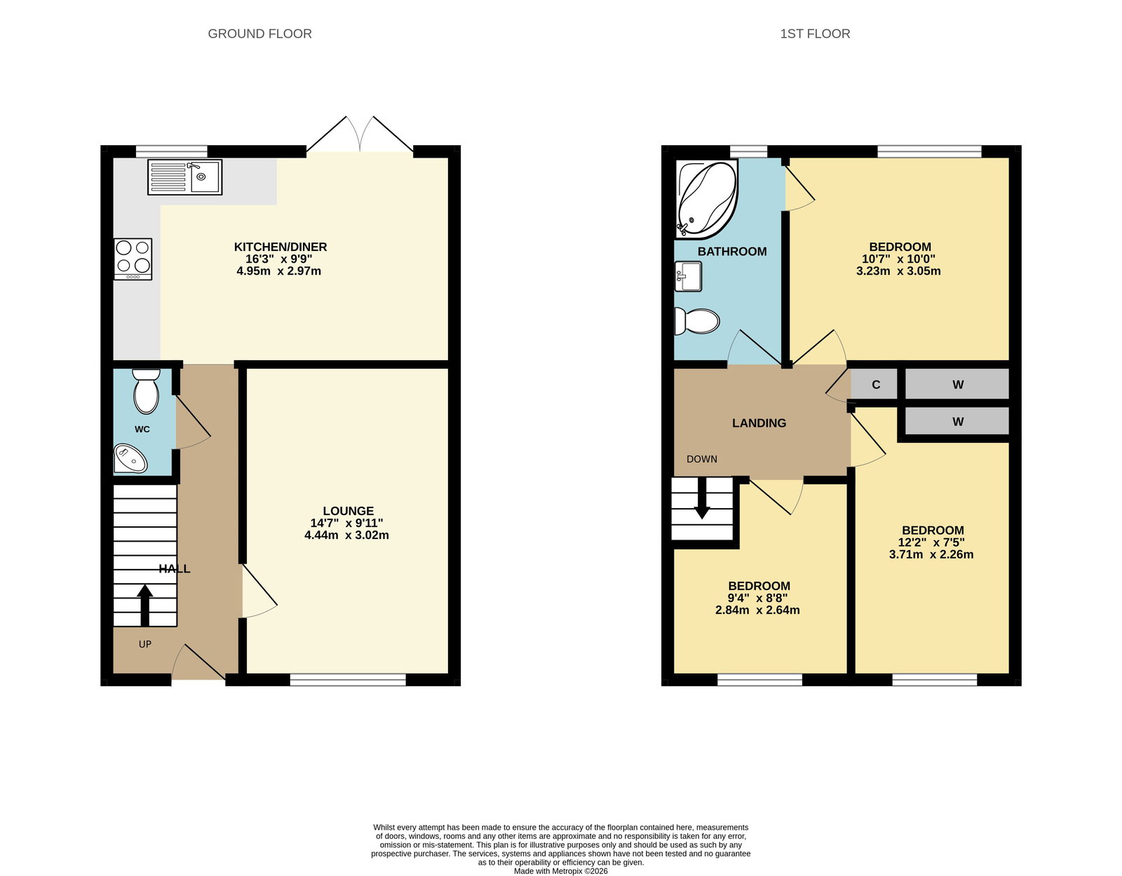 7, Anne Boleyn Close, Sheerness floorplan
