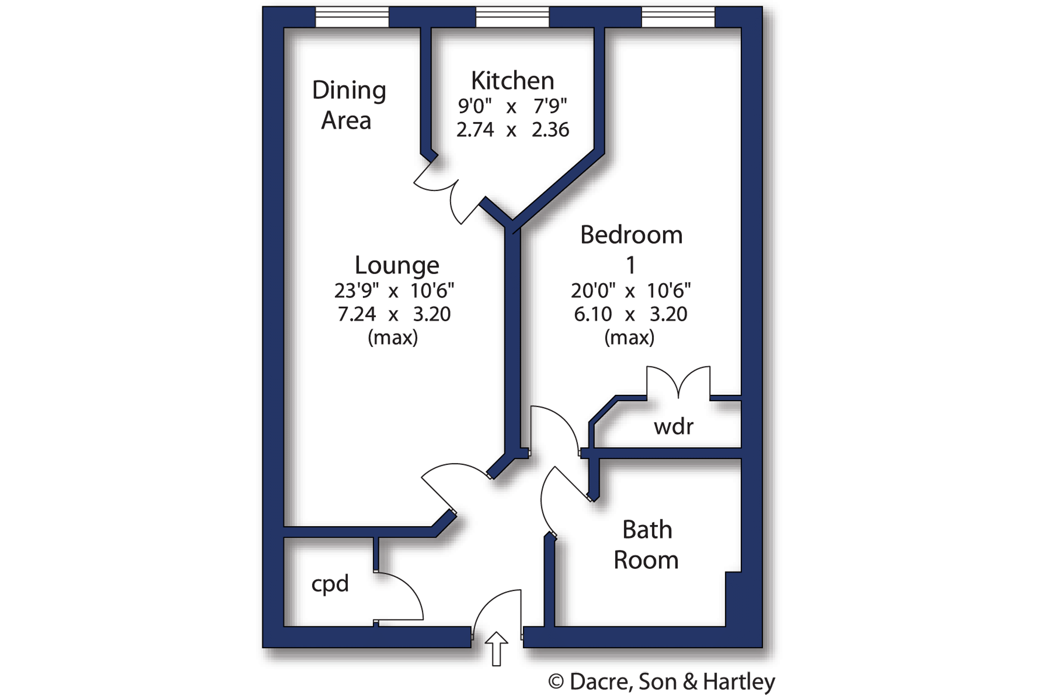 Apartment 56, Aire Valley Court,, Beech Street, West Yorkshire floorplan