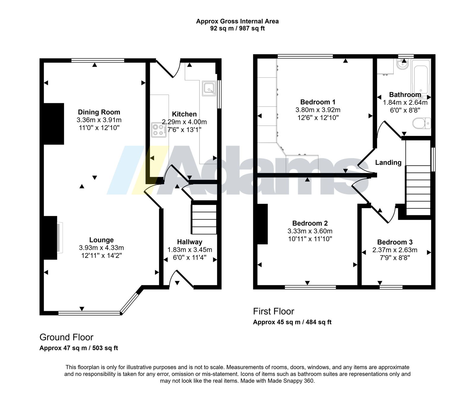 25, Oxford Road, Runcorn floorplan