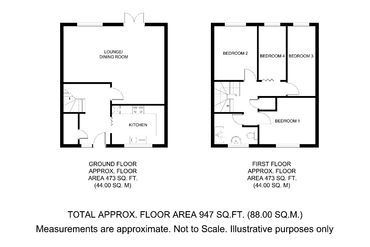 76 Udall Gardens, Romford floorplan