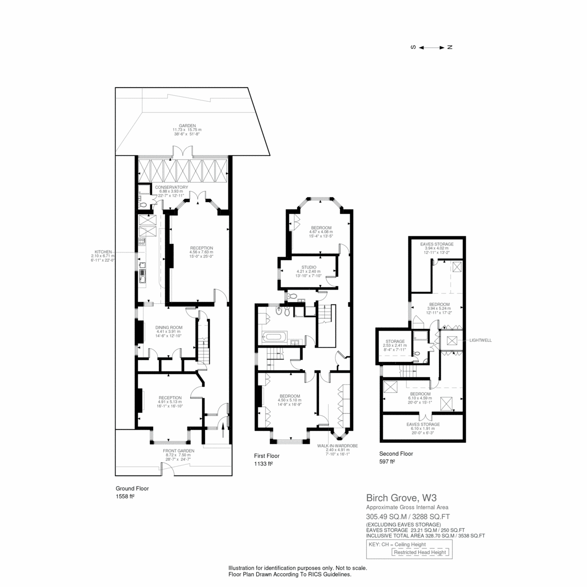 47, Birch Grove, London floorplan