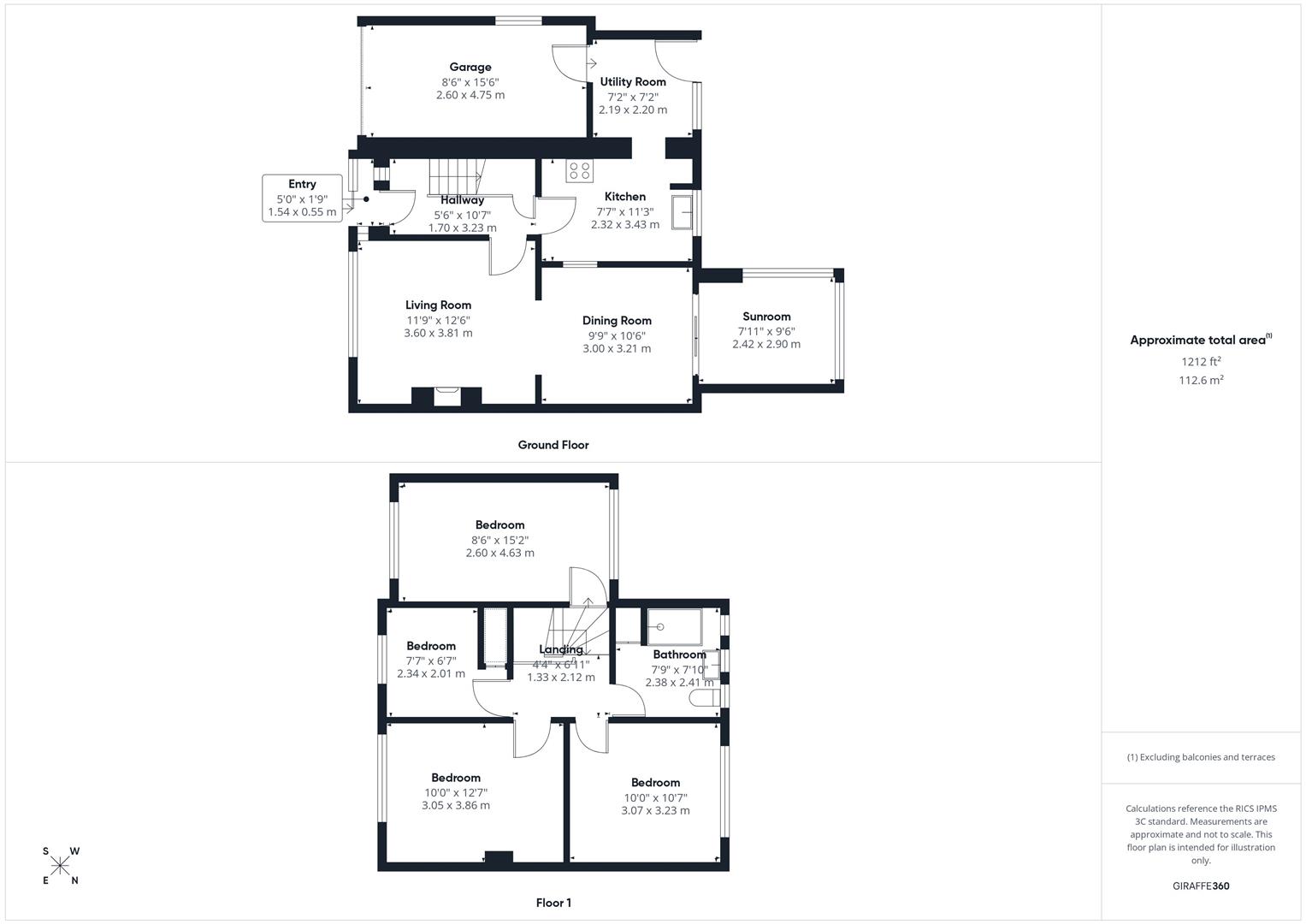 12, Westmorland Avenue, Aylesbury floorplan