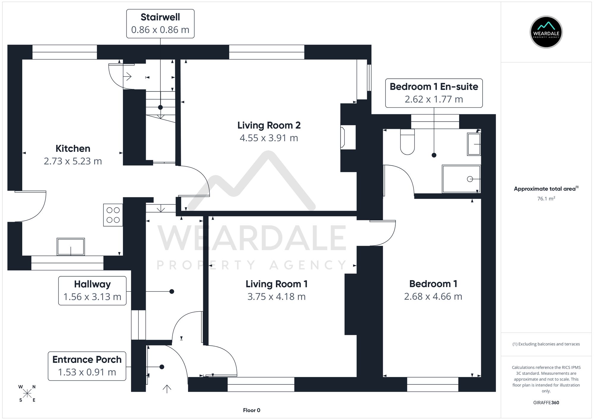 5 Bridge End, Bishop Auckland floorplan
