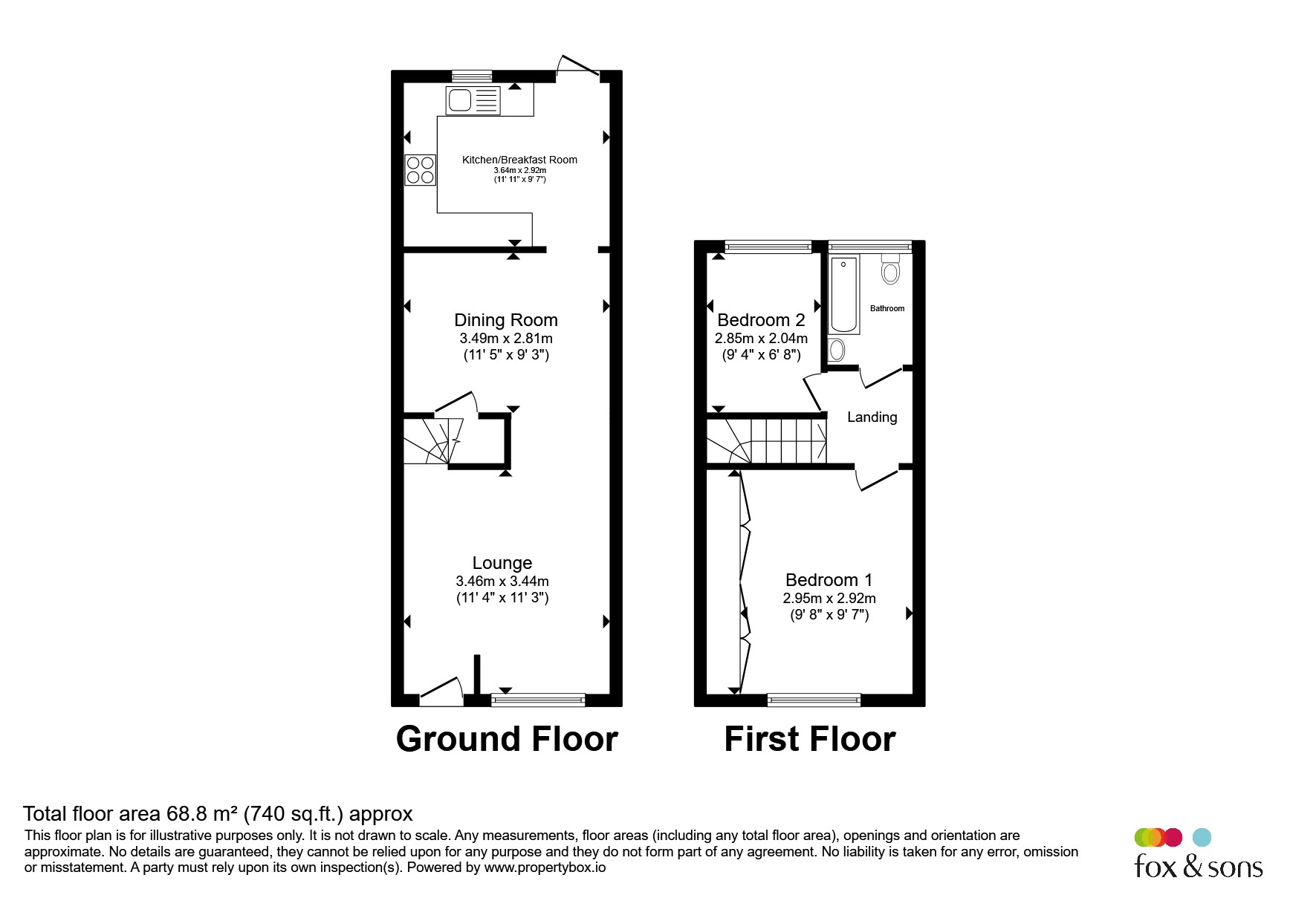 16, Leesland Road, Gosport floorplan