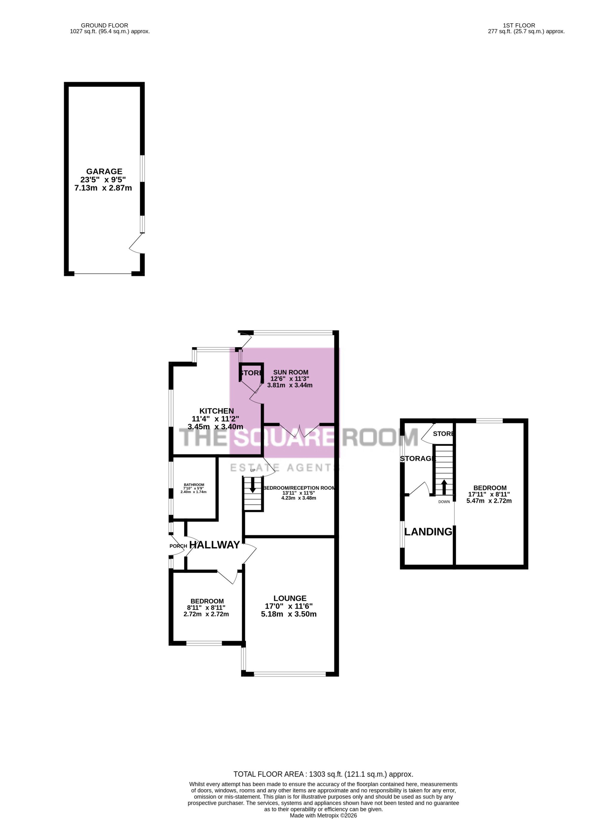 9, Breck Drive, Poulton-Le-Fylde floorplan
