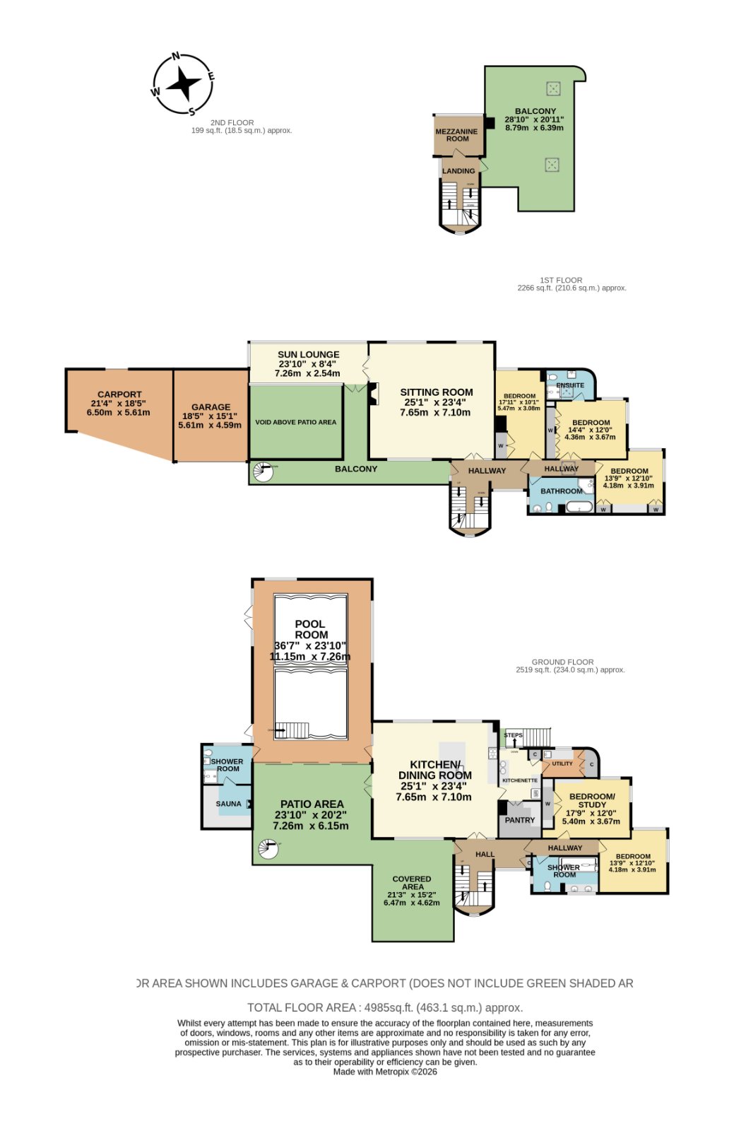 The Ridge House, 15, The Ridge, Swindon floorplan