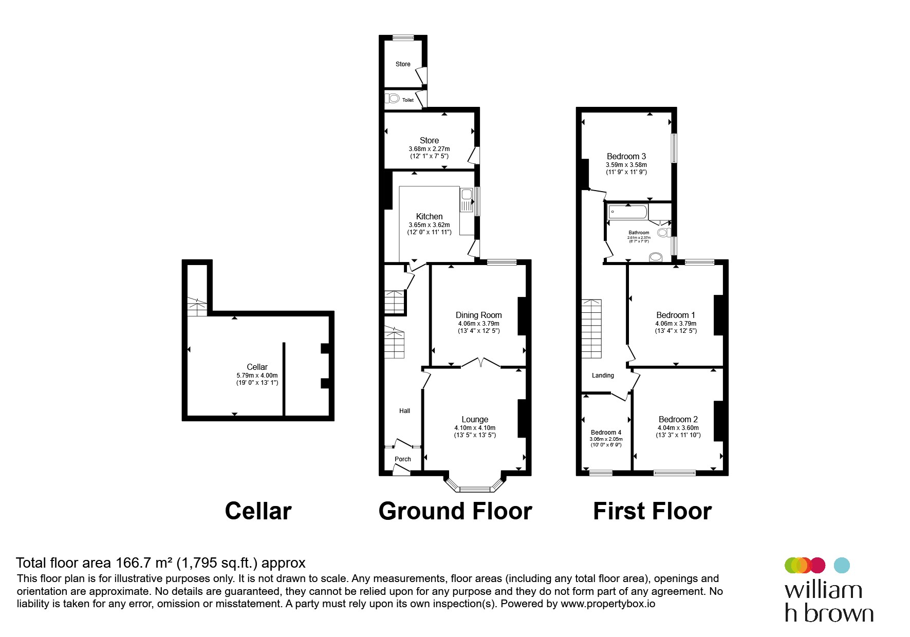 61, Park Road, Mexborough floorplan