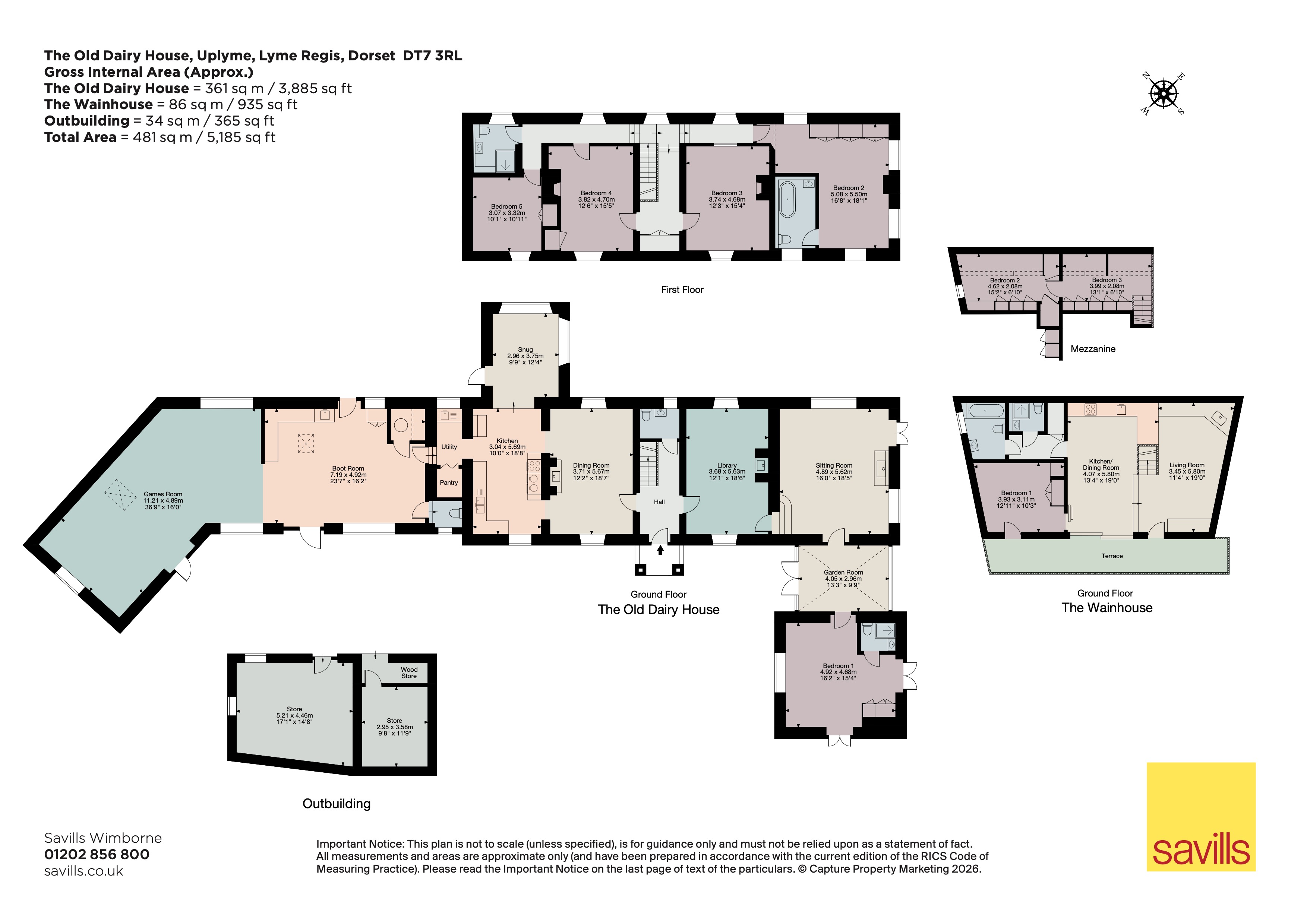 The Old Dairy House,, Uplyme, Dorset floorplan