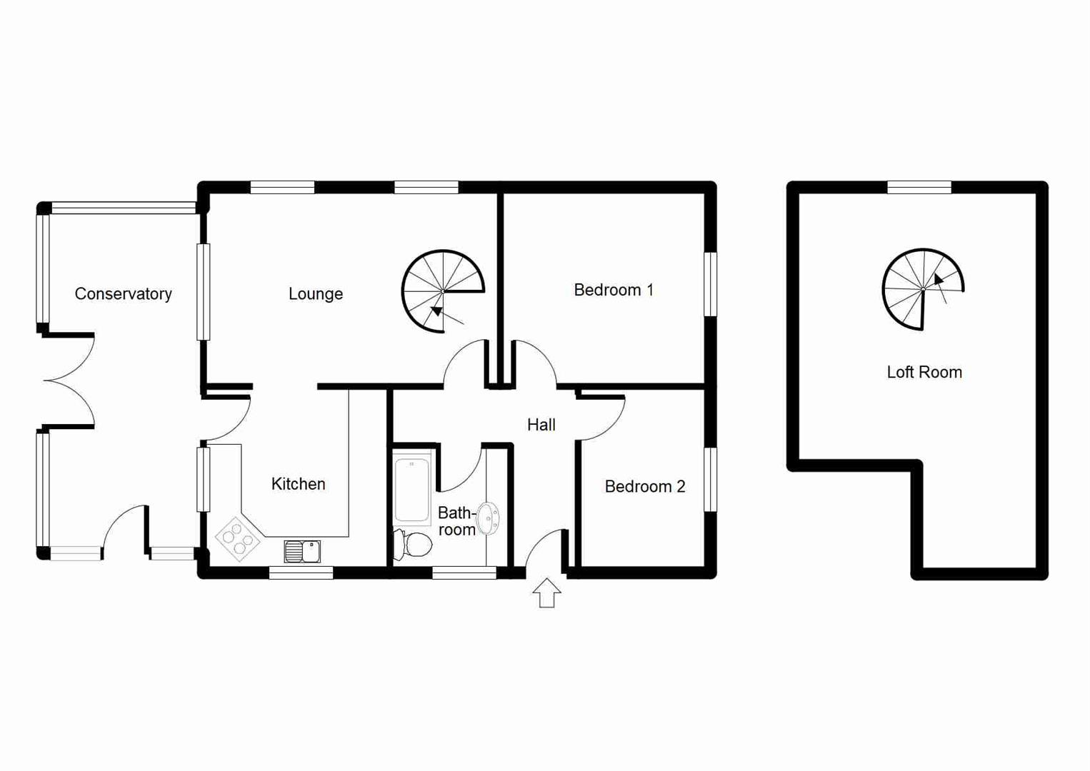Oakfield Court, Stanley Common, Ilkeston DE7, 2 bedroom detached