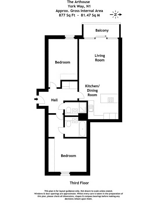 2 Bedrooms Flat to rent in Arthouse, York Way, King's Cross N1C