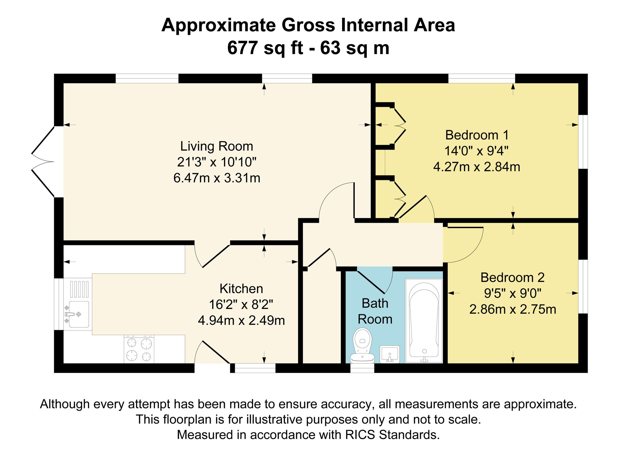 40 Shirkoak Park, Ashford floorplan