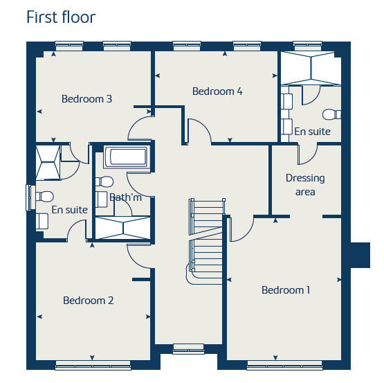 388, Watermill Way, Northampton floorplan