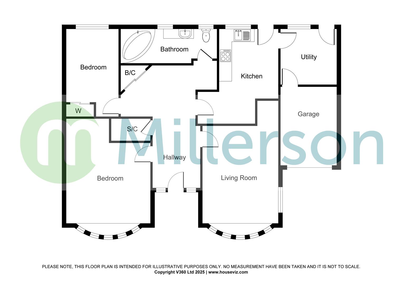 Primrose Cottage, Willas Road, Lifton floorplan