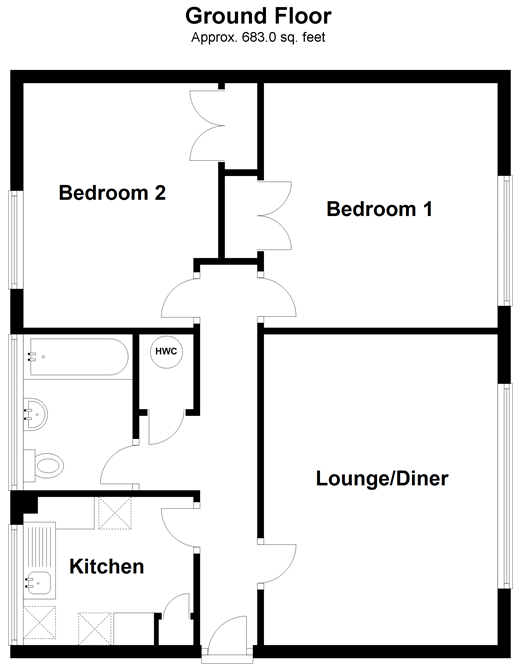 2 Bedrooms Flat for sale in Church Hill, Caterham, Surrey CR3