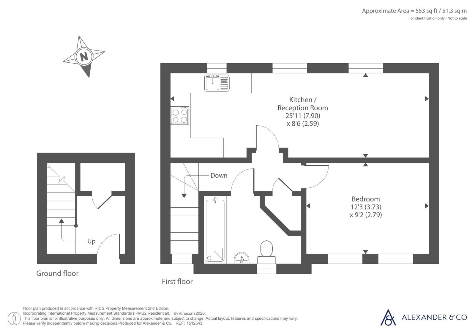 14, Kiln Way, Bedfordshire floorplan