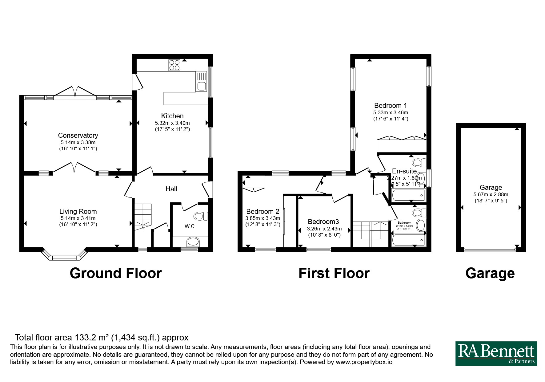 9, St. Peters Way, Warwickshire floorplan