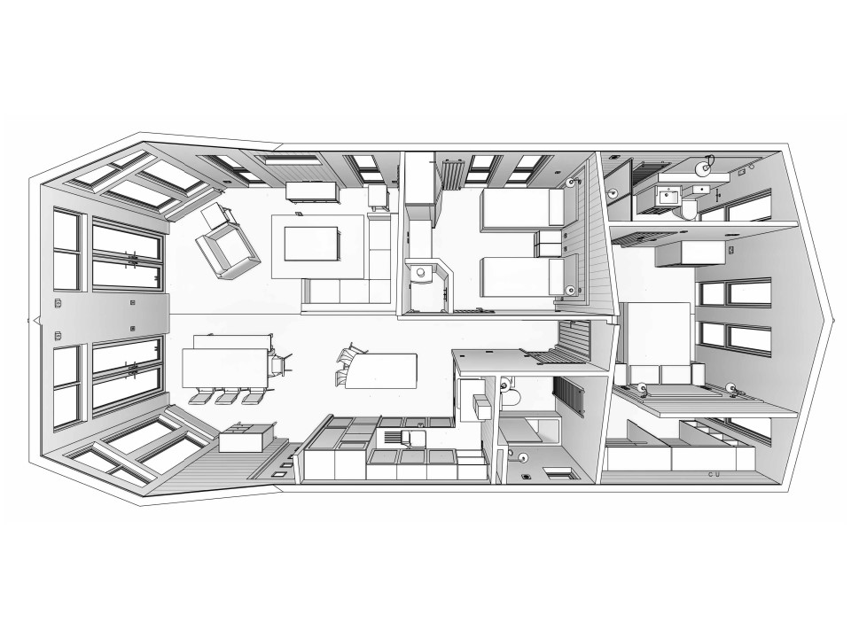 English Drove, Thorney floorplan