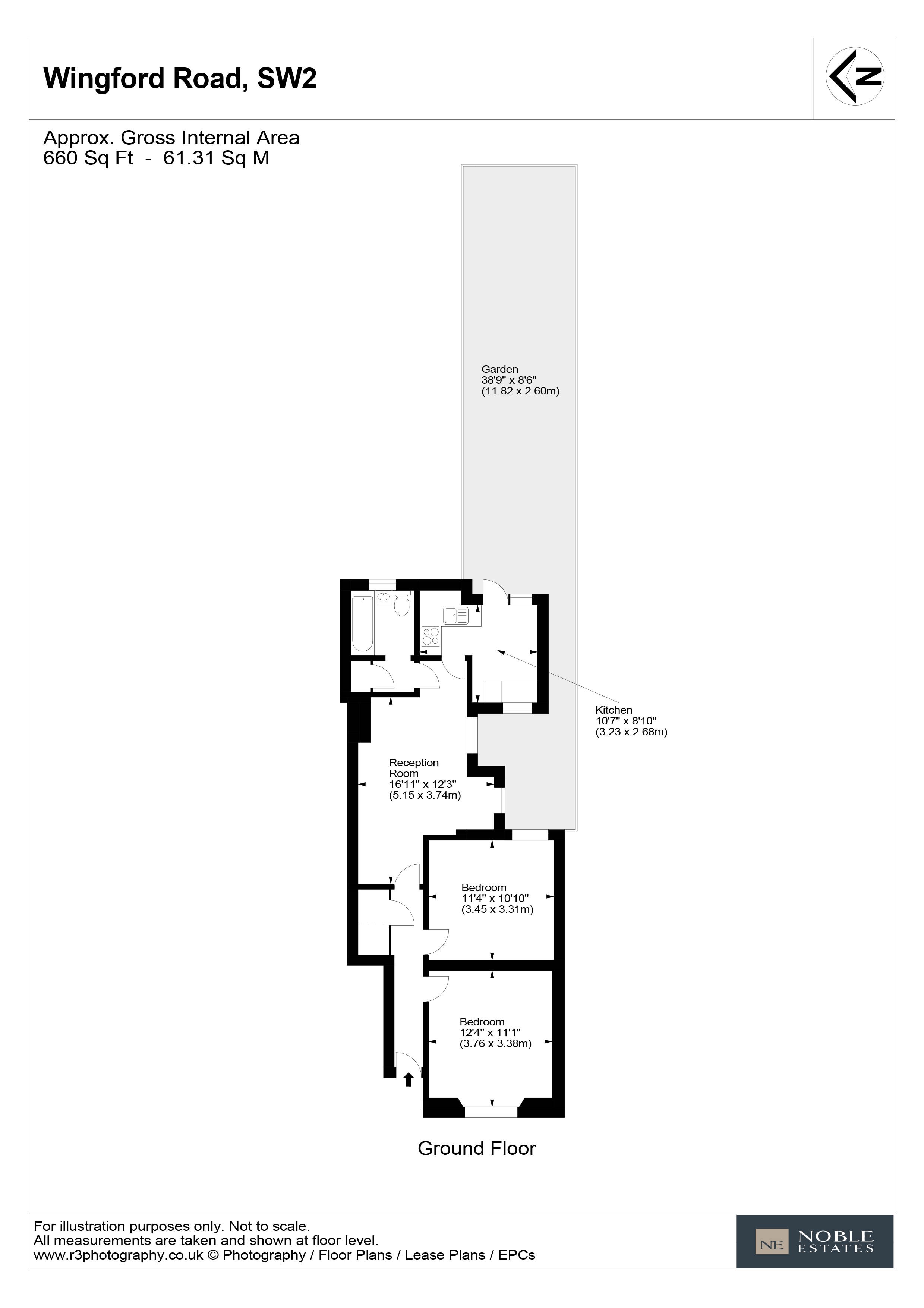 36, Wingford Road, London floorplan