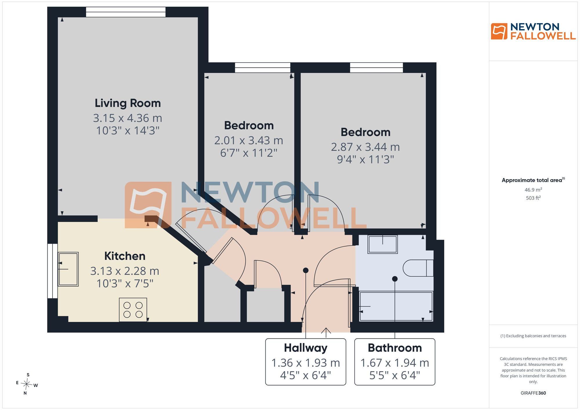 207 Thornbury Road, Walsall floorplan