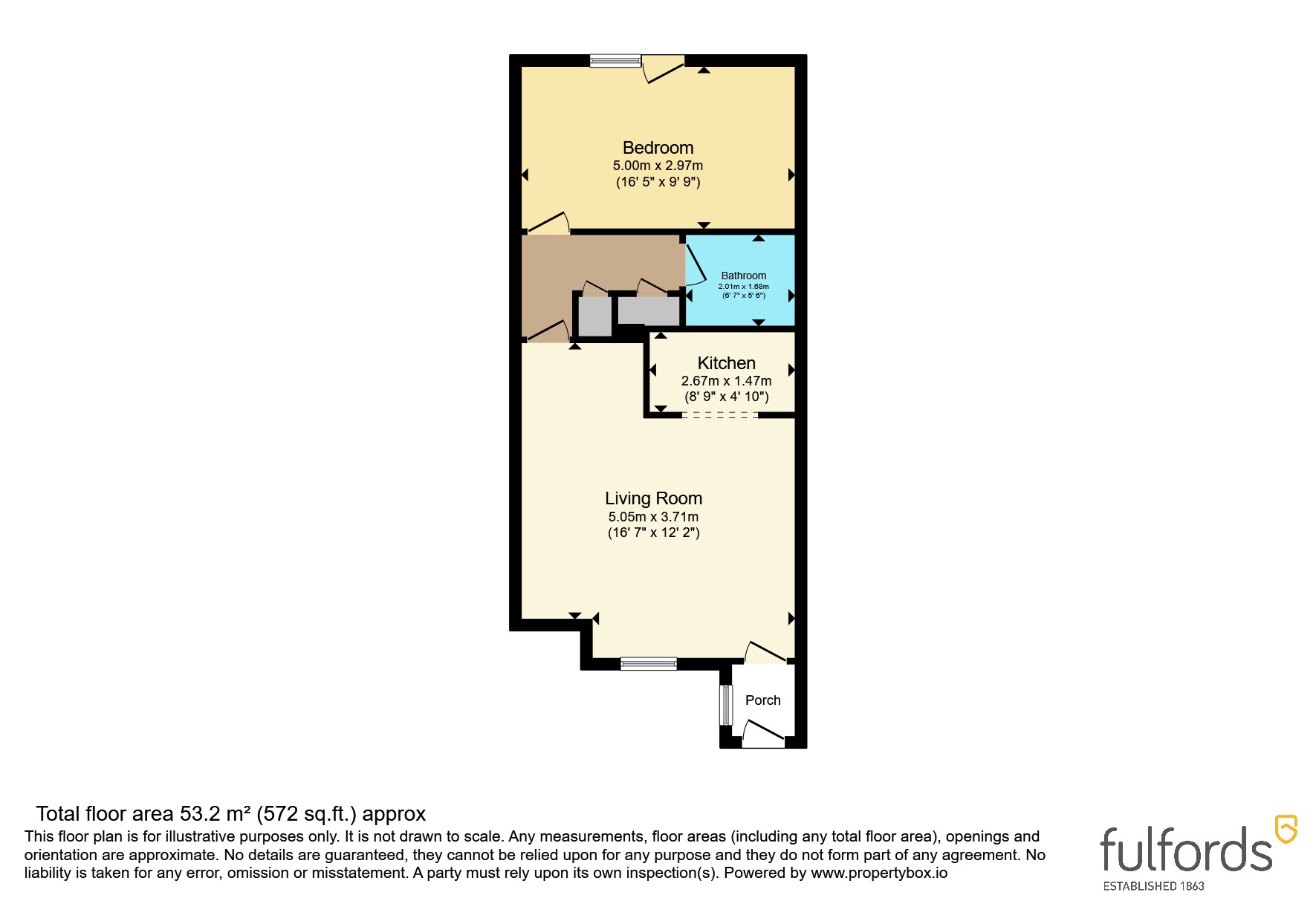 Flat 3, Exmouth Court,, Long Causeway, Devon floorplan