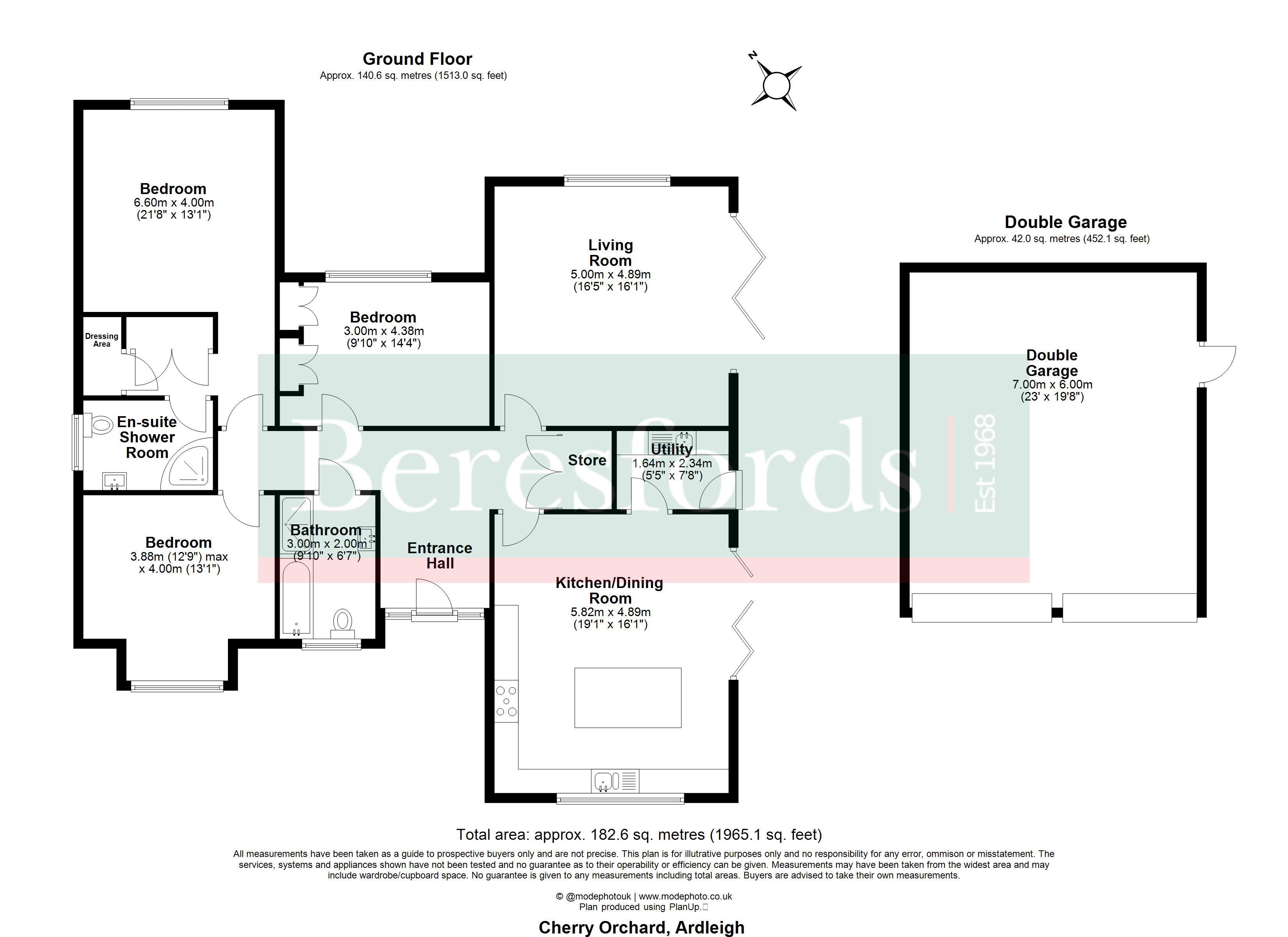 Cherry Orchard, Ardleigh, CO7 floorplan