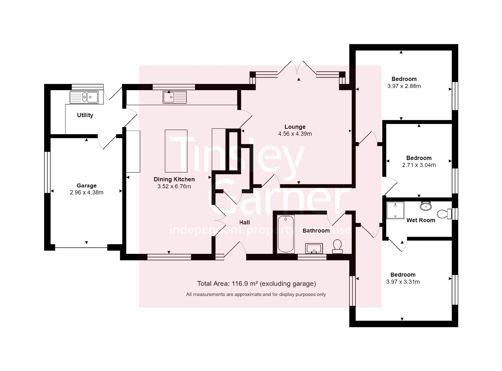 3 Bedrooms Detached bungalow for sale in Rock Crescent, Oulton, Stone ST15