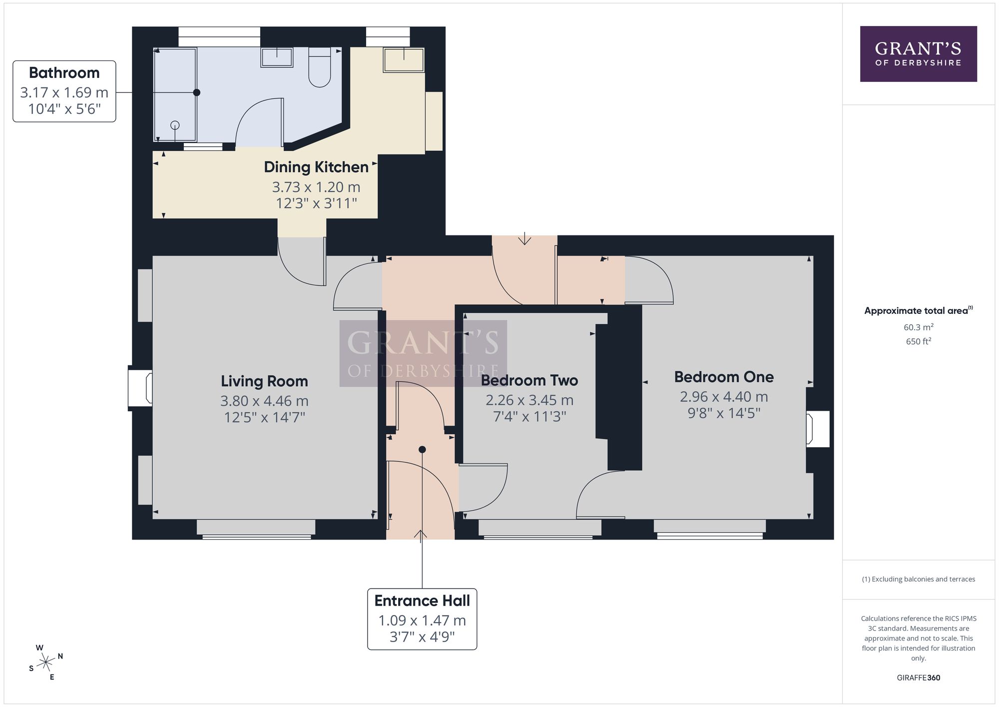 32 St. John Street, Matlock floorplan