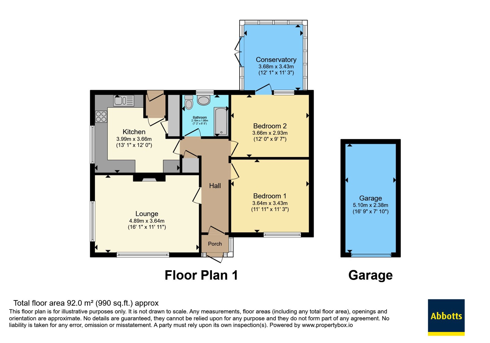 27, Warren Drive, Norfolk floorplan