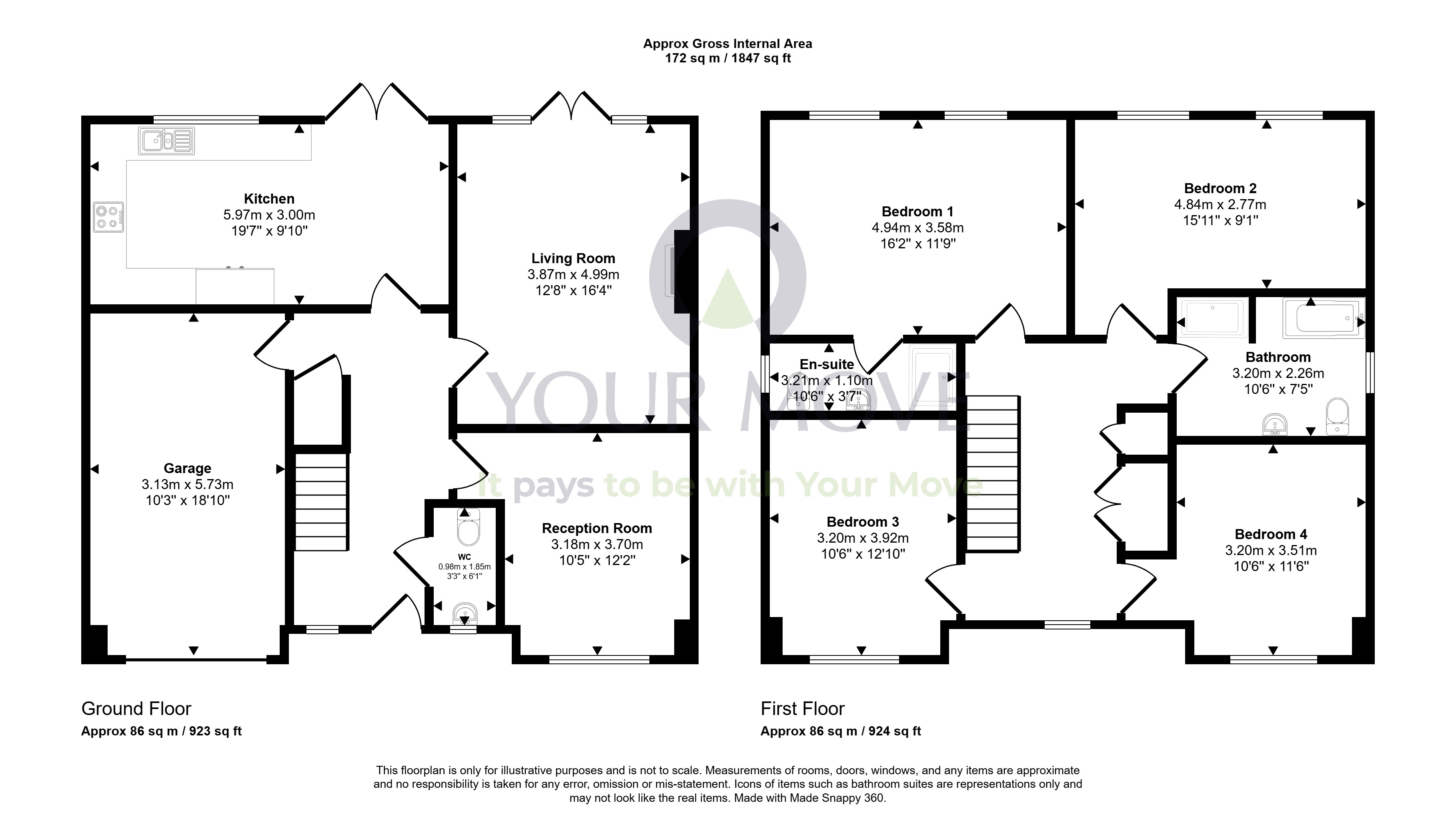 4, Carlyle Drive, Dumfries and Galloway floorplan