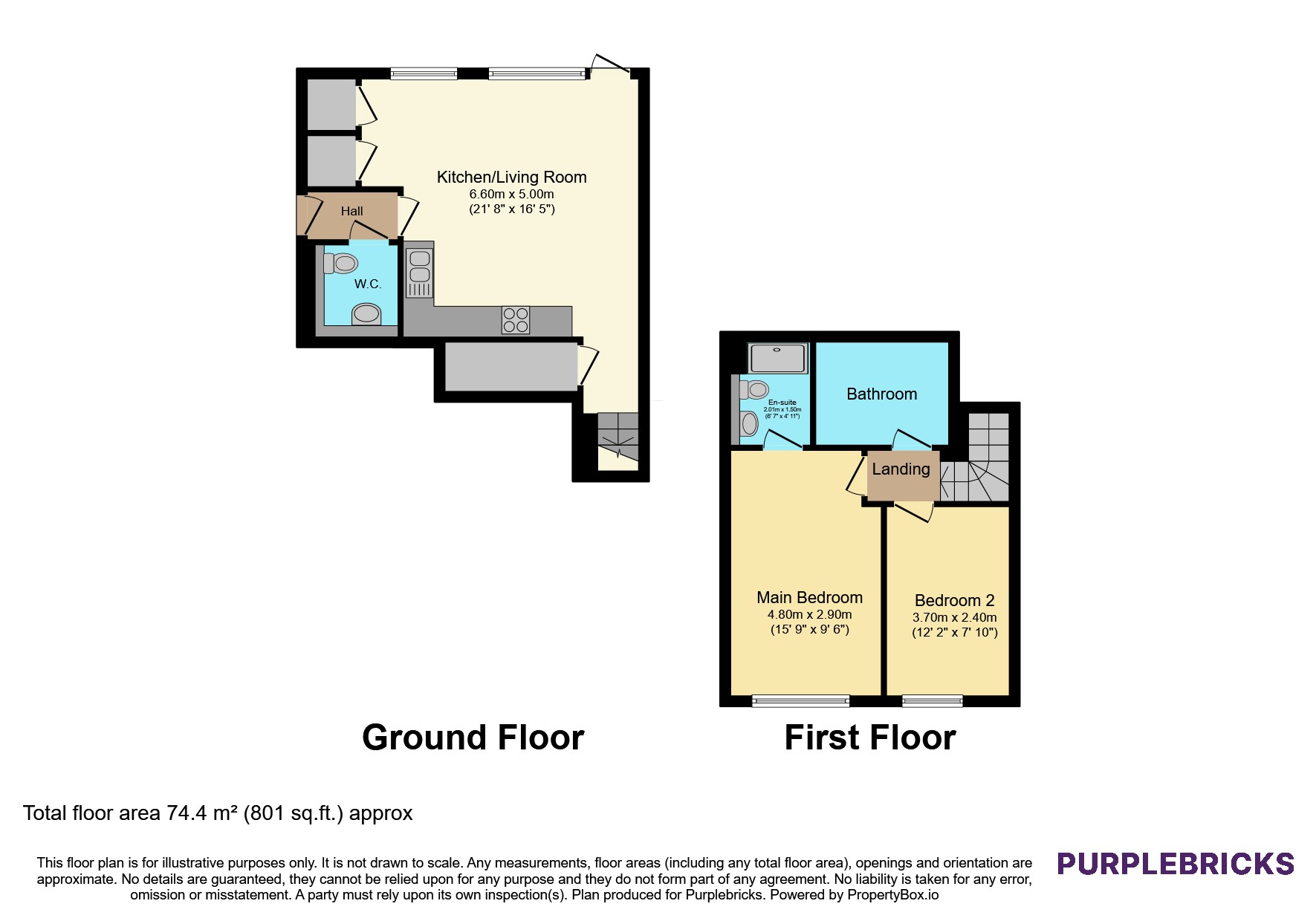 49 Commerell Street, London floorplan